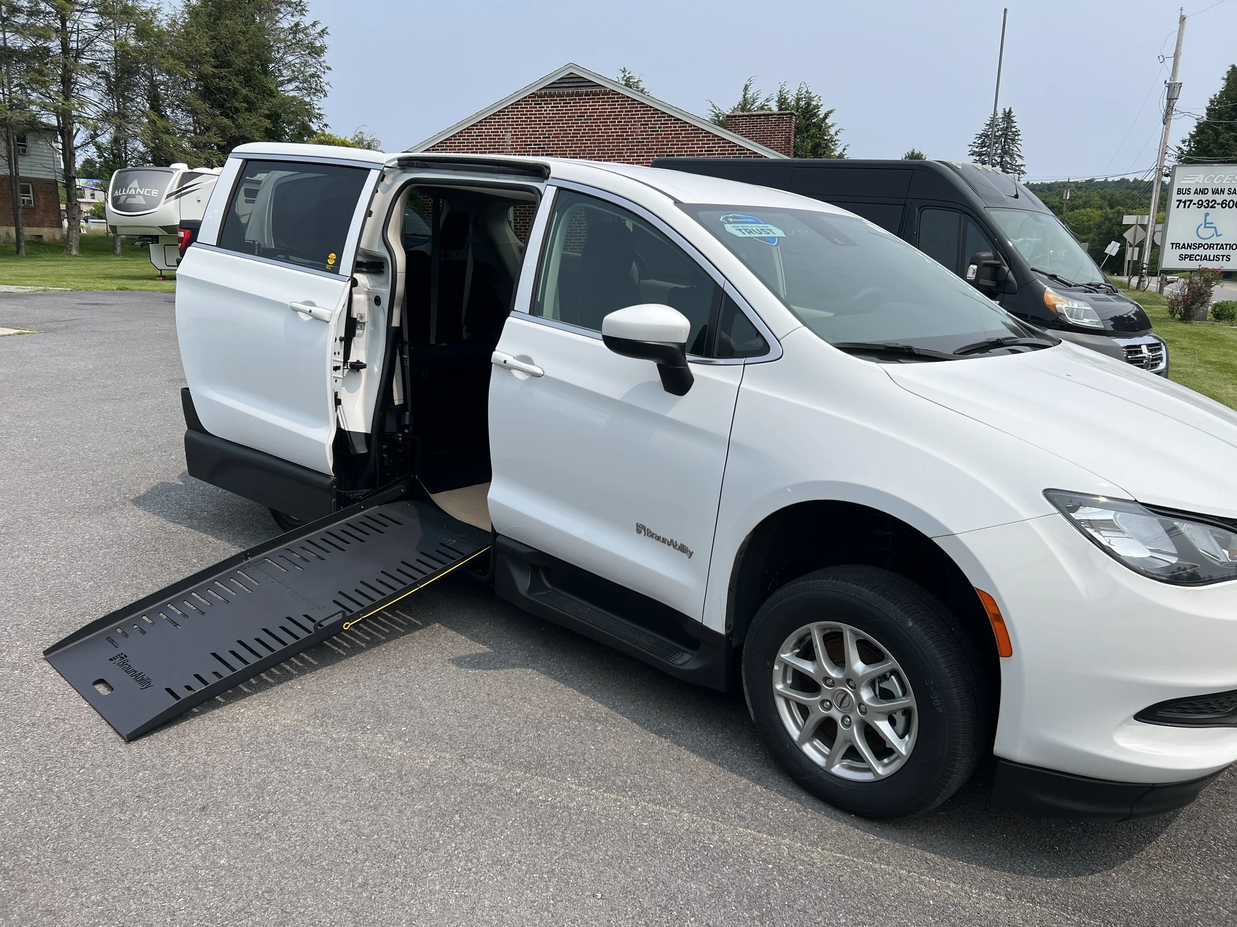 Wheelchair Accessible Van with Ramp