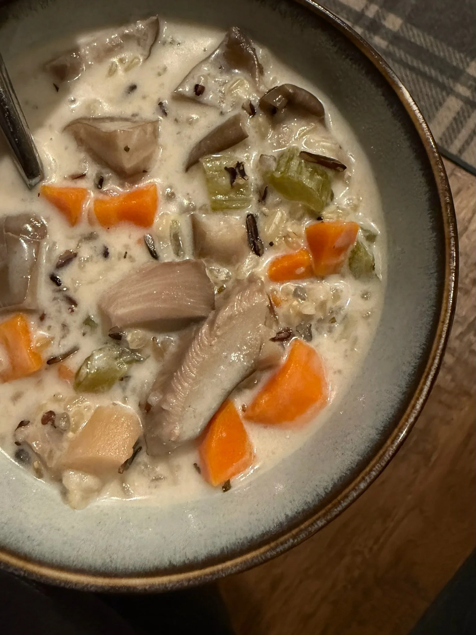 Mushroom Wild Rice Stew