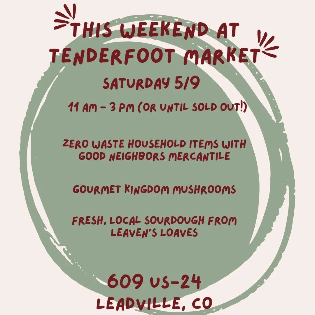 We'll see you at the market tomorrow for ALL the local goodies. 💚