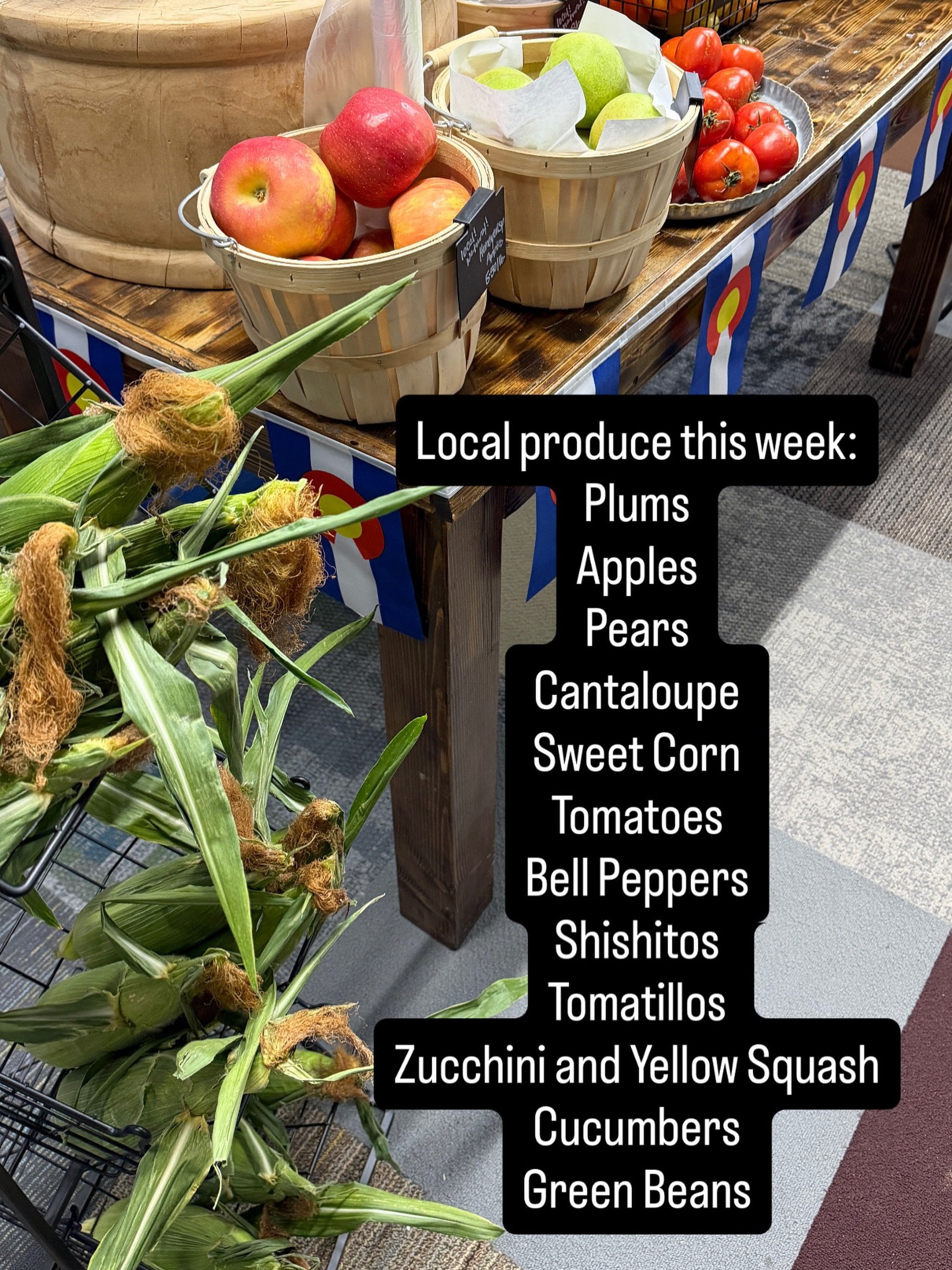 Local produce season in Colorado is short. Make the most of it. 💚