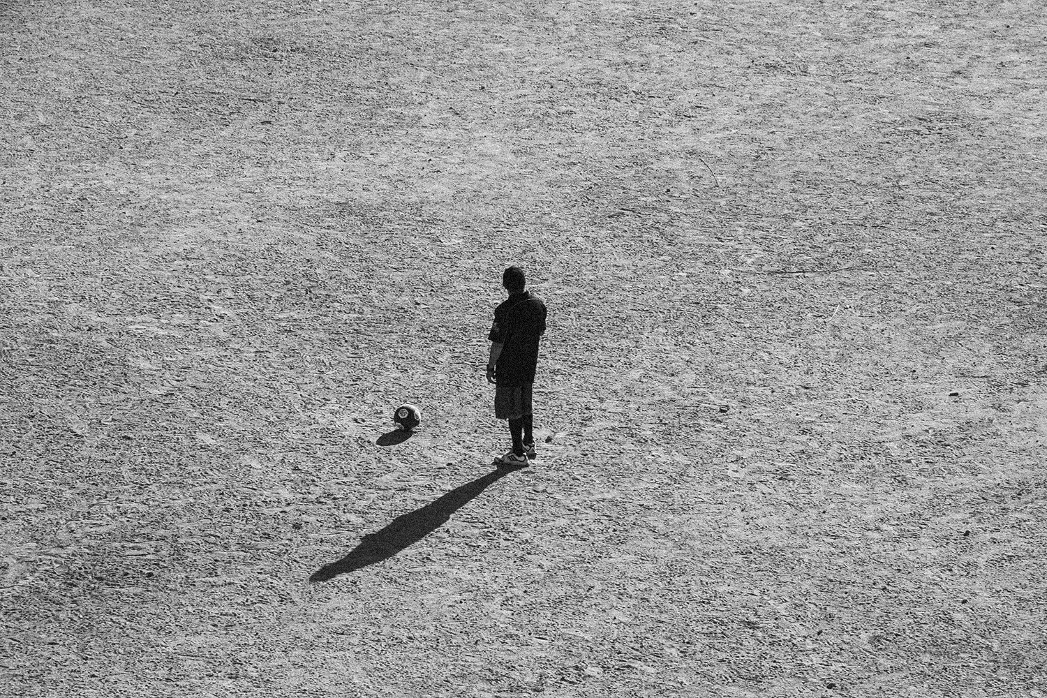 Foto aérea del estadio "Maracaná" en Tepito, 2012