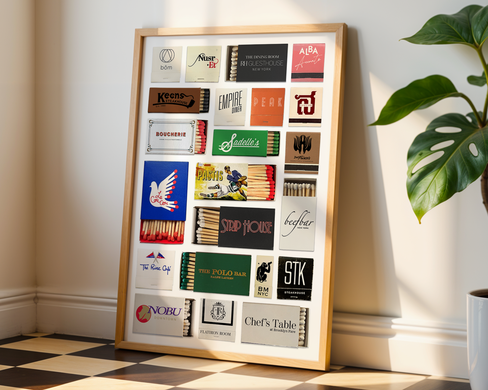 Custom Matchbox Collages