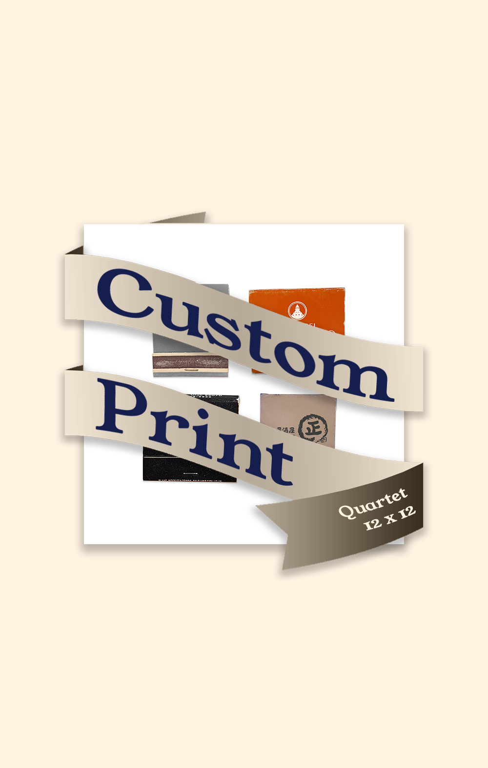 The Custom Quartet – A Personalized Matchbox Collage