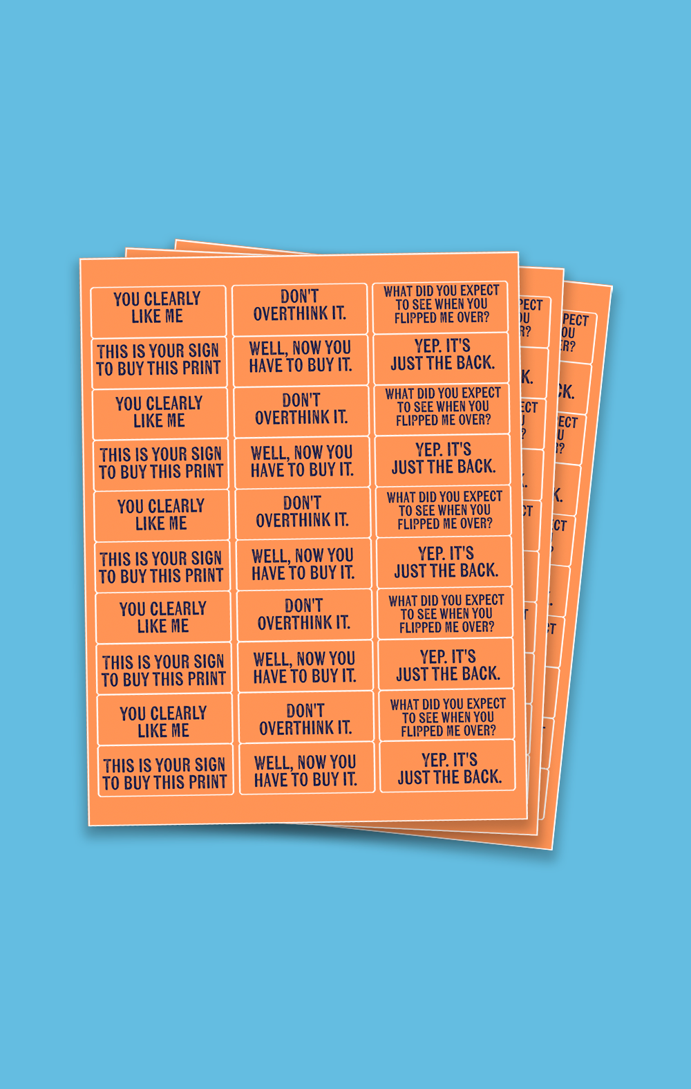 Back Talk Sticker Pack™