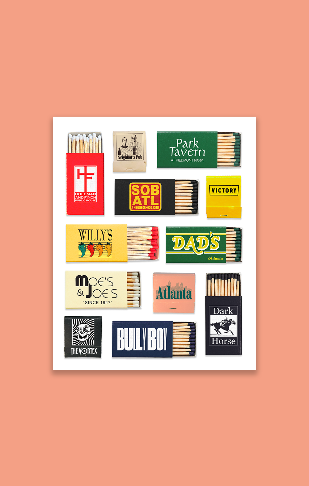 Atlanta Matchbox Collage - II