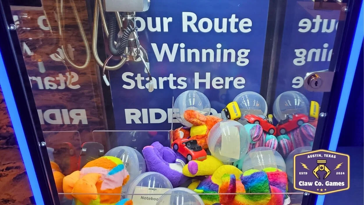 For the 2025 APTA Mobility Conference in Austin, TX, we helped transit software company, RideCo, drive people to their booth with a custom-wrapped medium-prize claw machine.