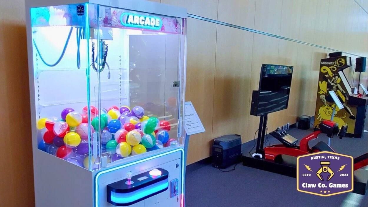 Working with the Apple Campus in Austin to create an arcade like experience with a couple claw machines.