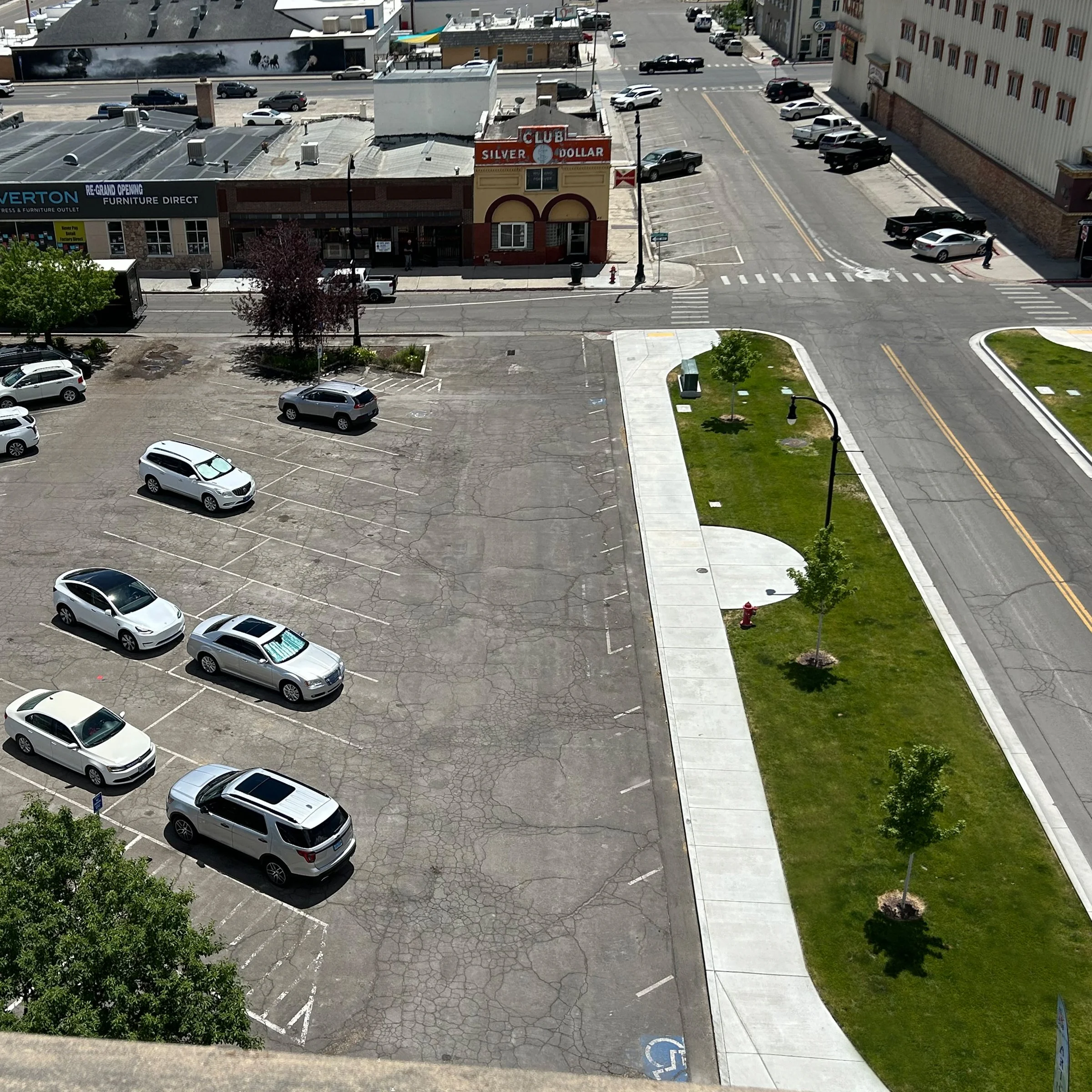 Free, close and convenient public parking is available in the downtown Elko corridor. is available 