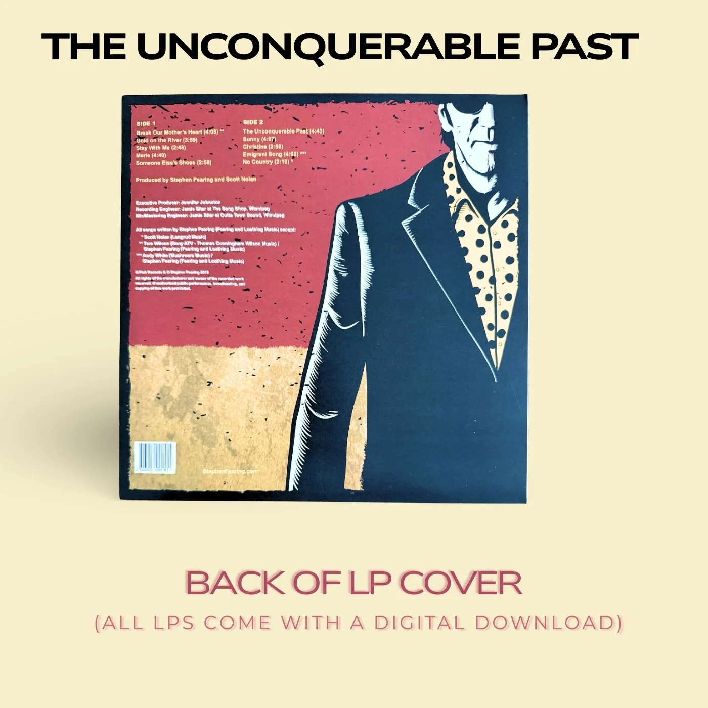 Unconquerable Past - back cover vinyl.jpg