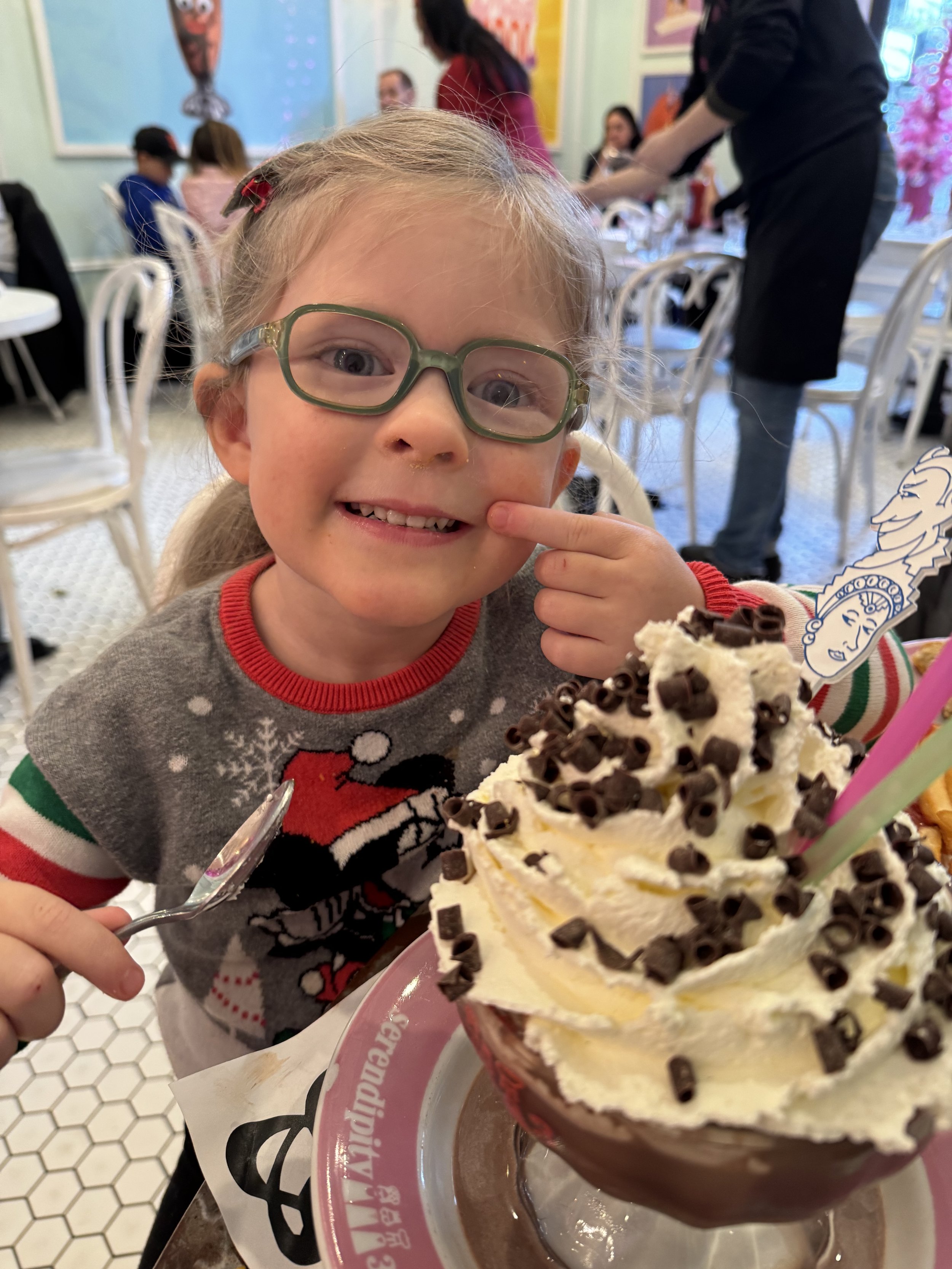 Frrrozen Hot Chocolate at Serendipity 3, as you do