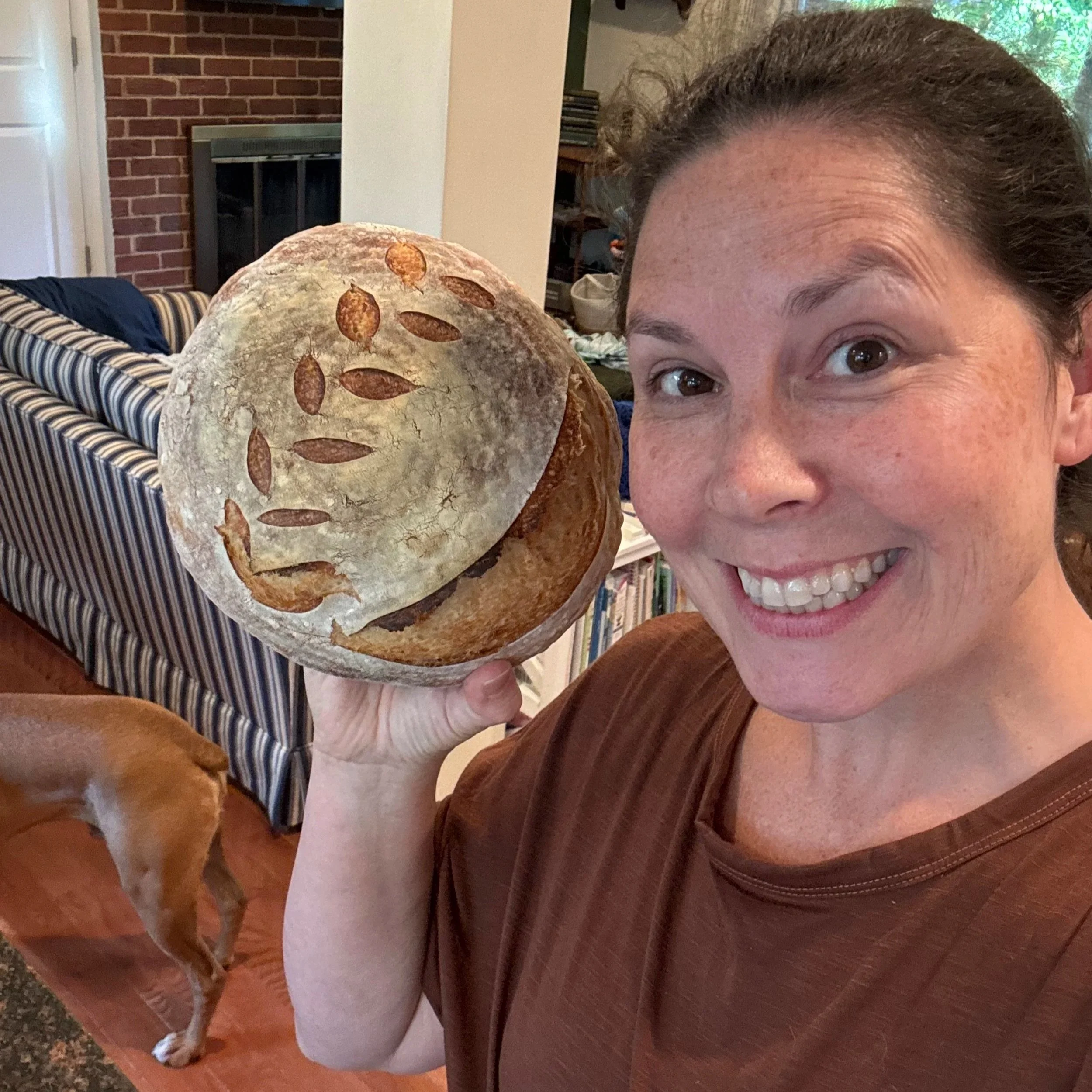 I made a couple loaves this year and it always felt like a bigger accomplishment than usual