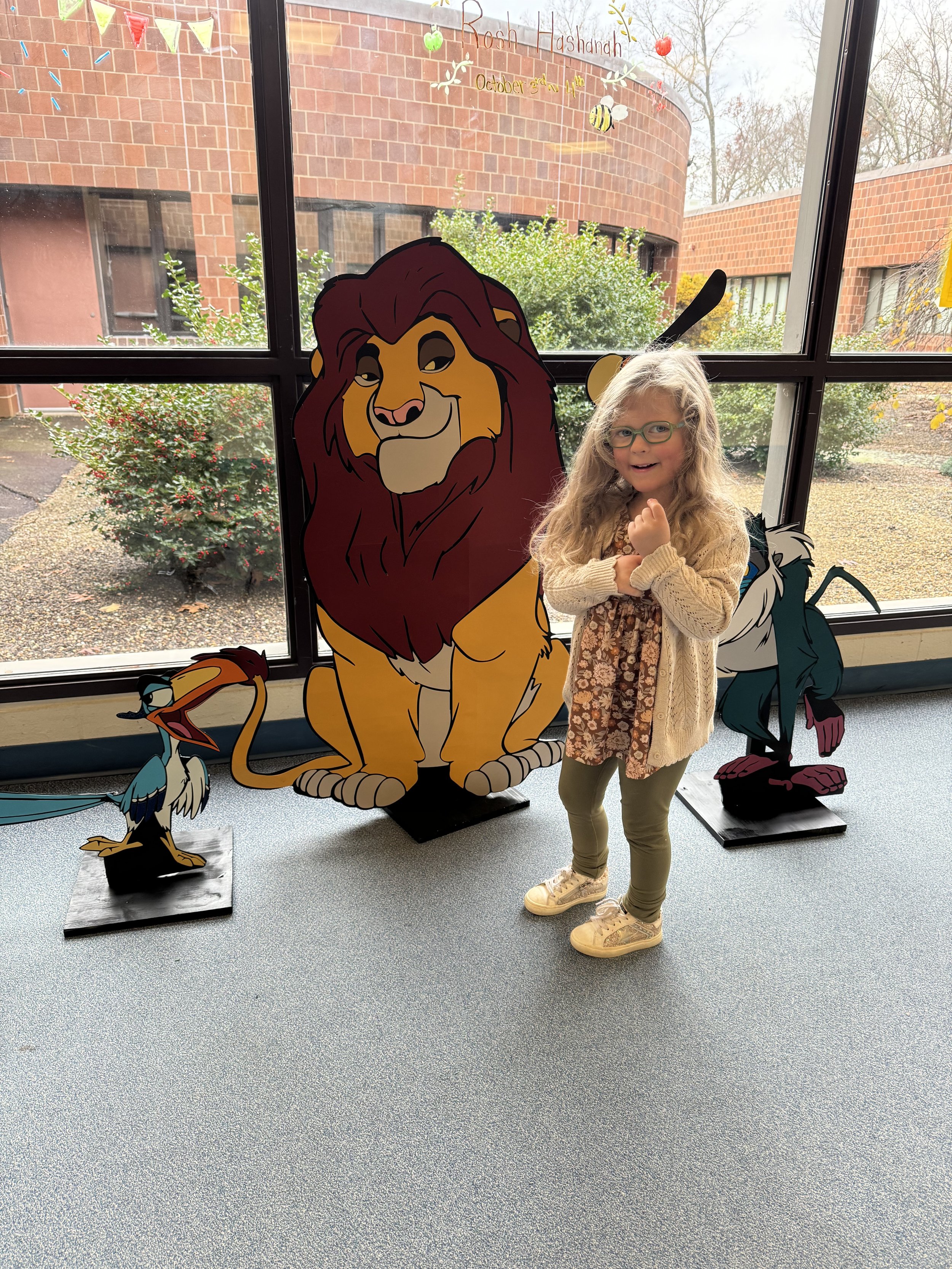 Checking out cousin Danielle's production of The Lion King