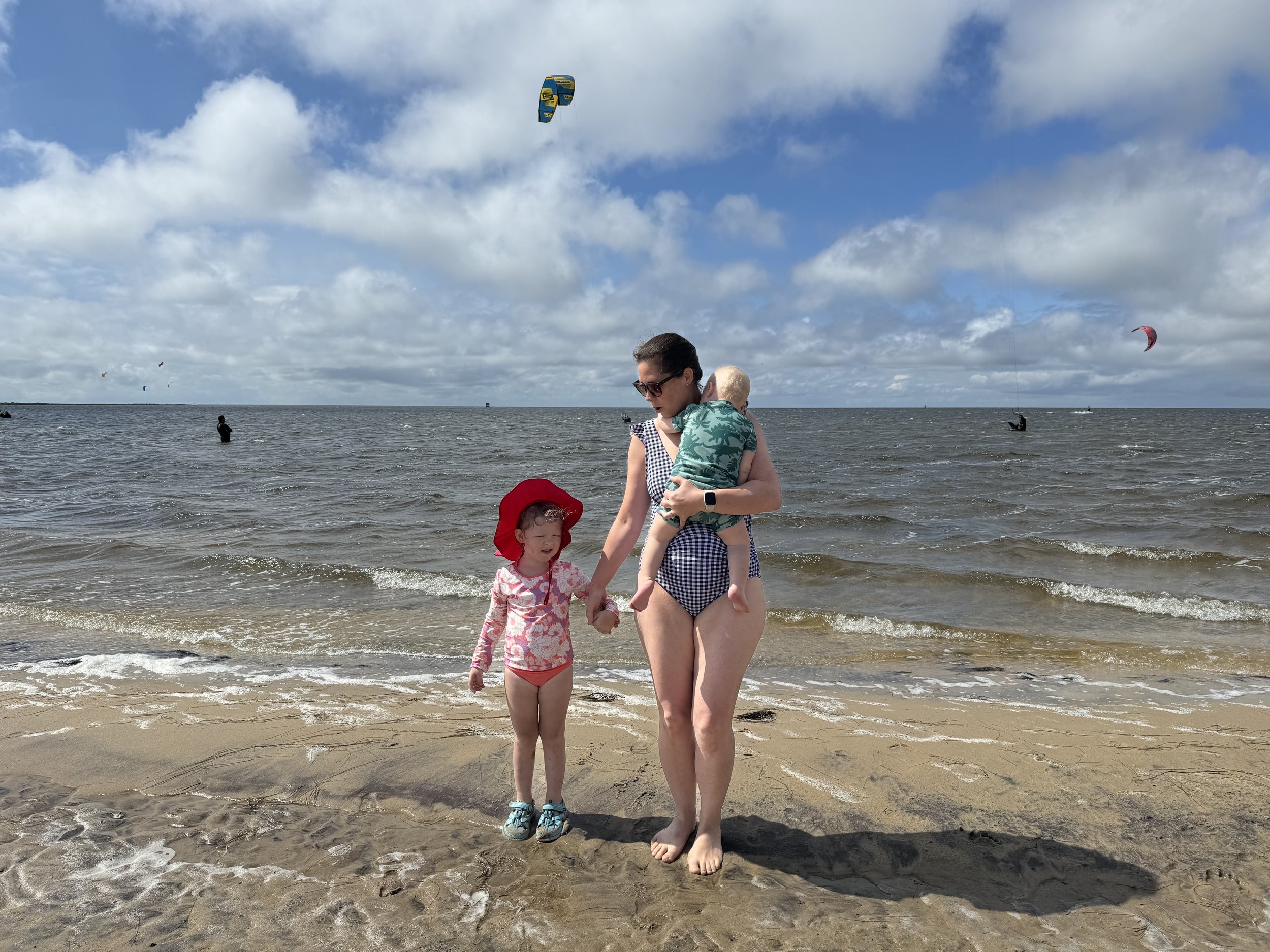 Beach trip for me and the kids in the Outer Banks