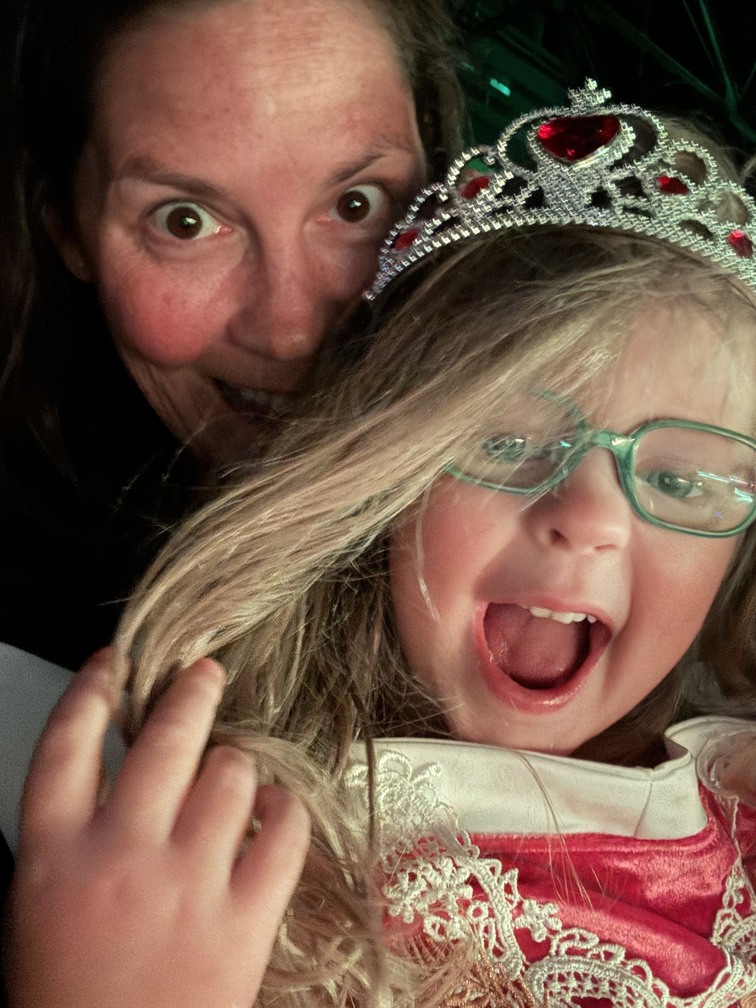 First show ever! Disney on Ice. She hated it.