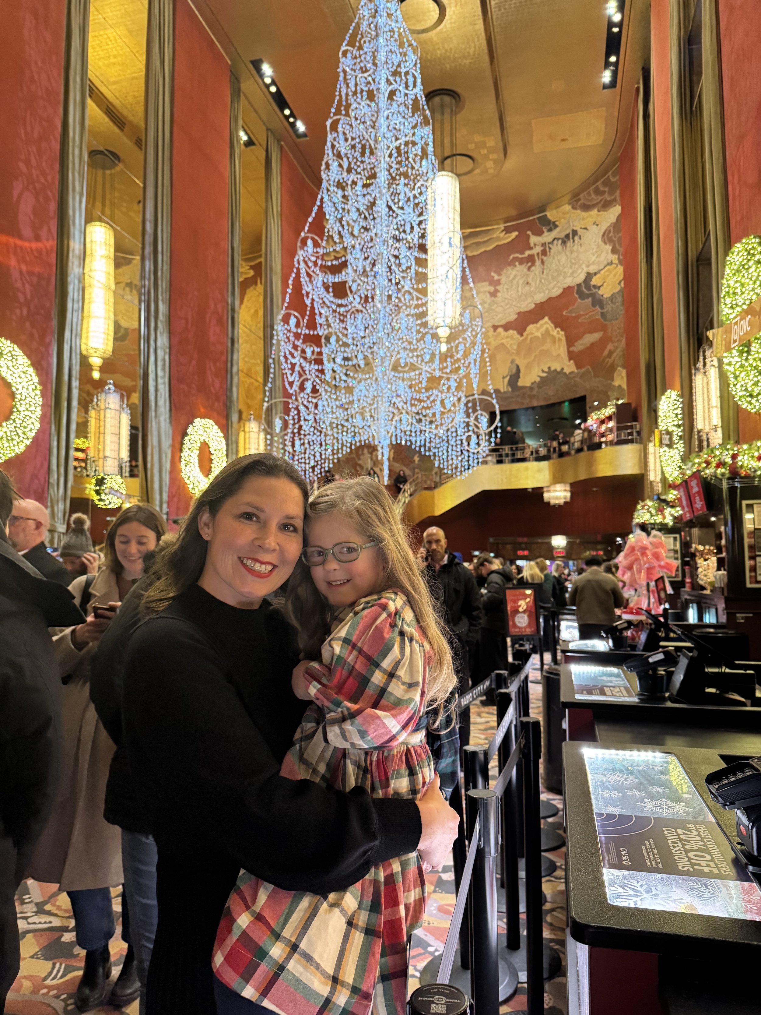 We saw the Rockettes at the Christmas Spectacular at Radio City Music Hall
