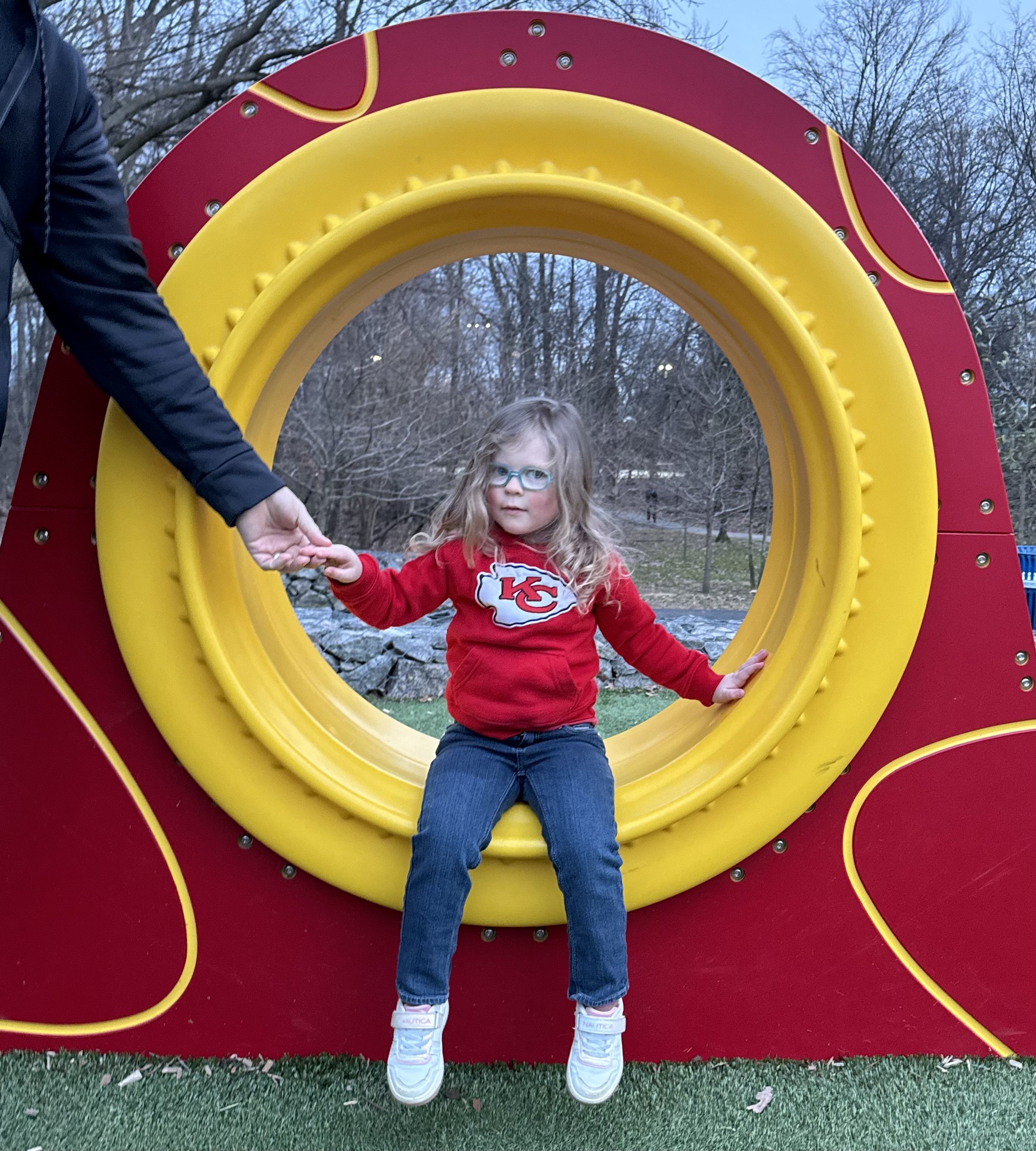 Cutest little Chiefs fan
