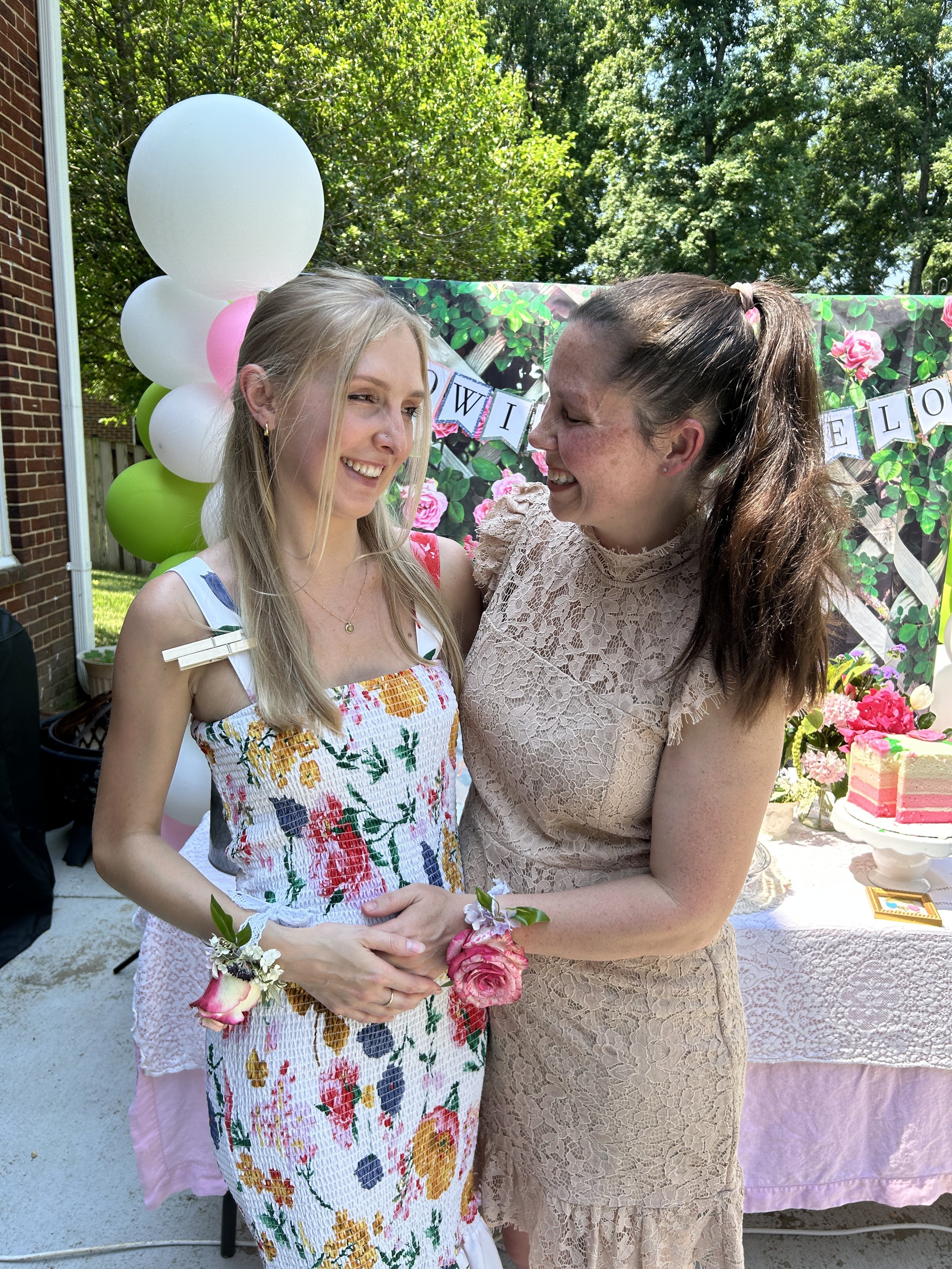 One of the baby showers I hosted, celebrating a sweet friend