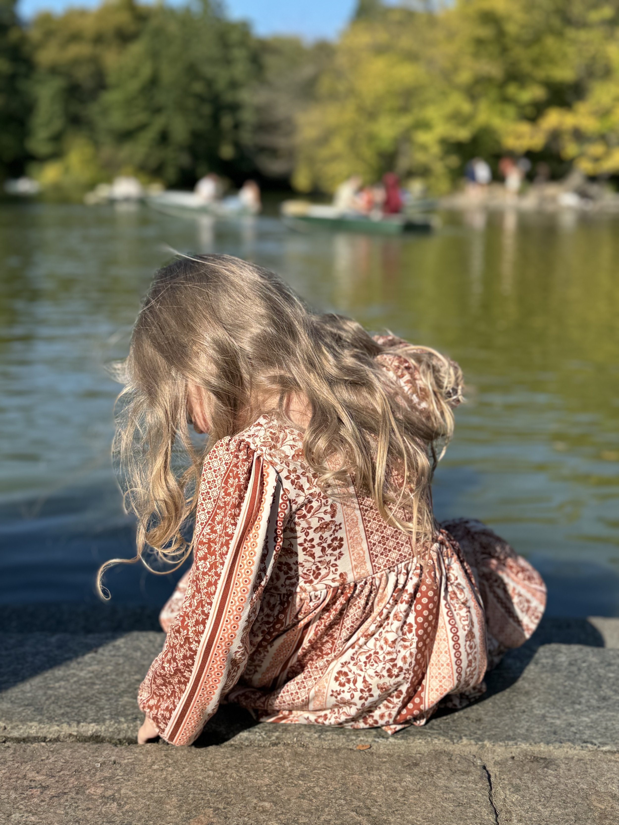 Visiting The Lake at Bethesda Fountain in Central Park, NYC