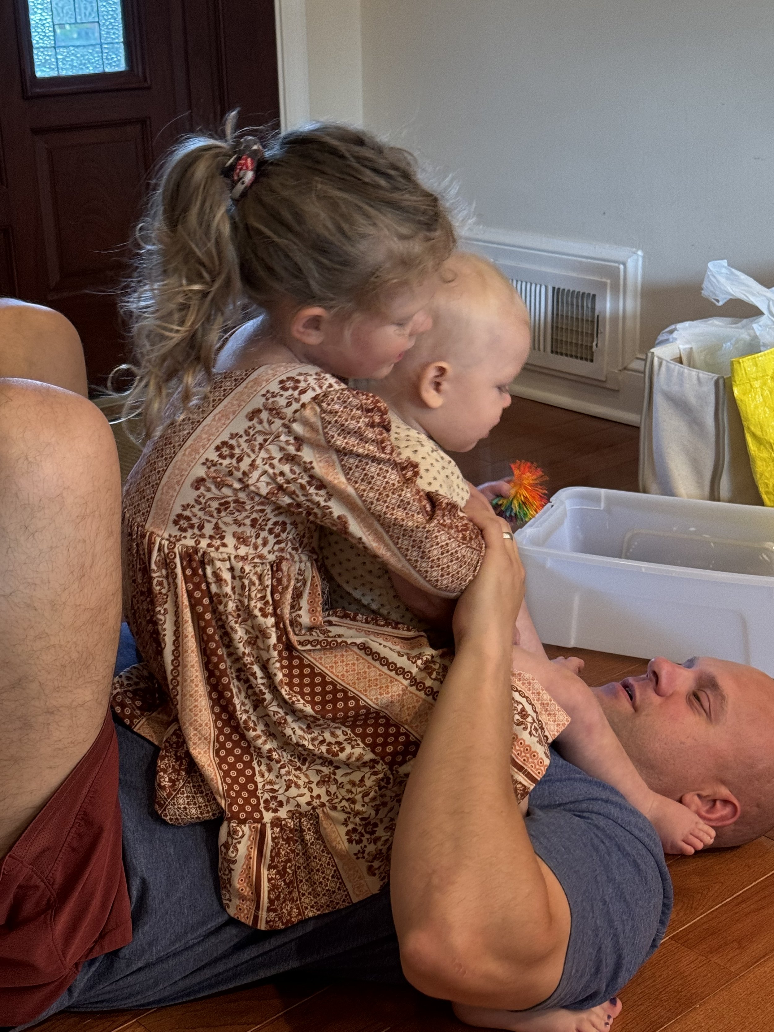 Typical Daddy playtime