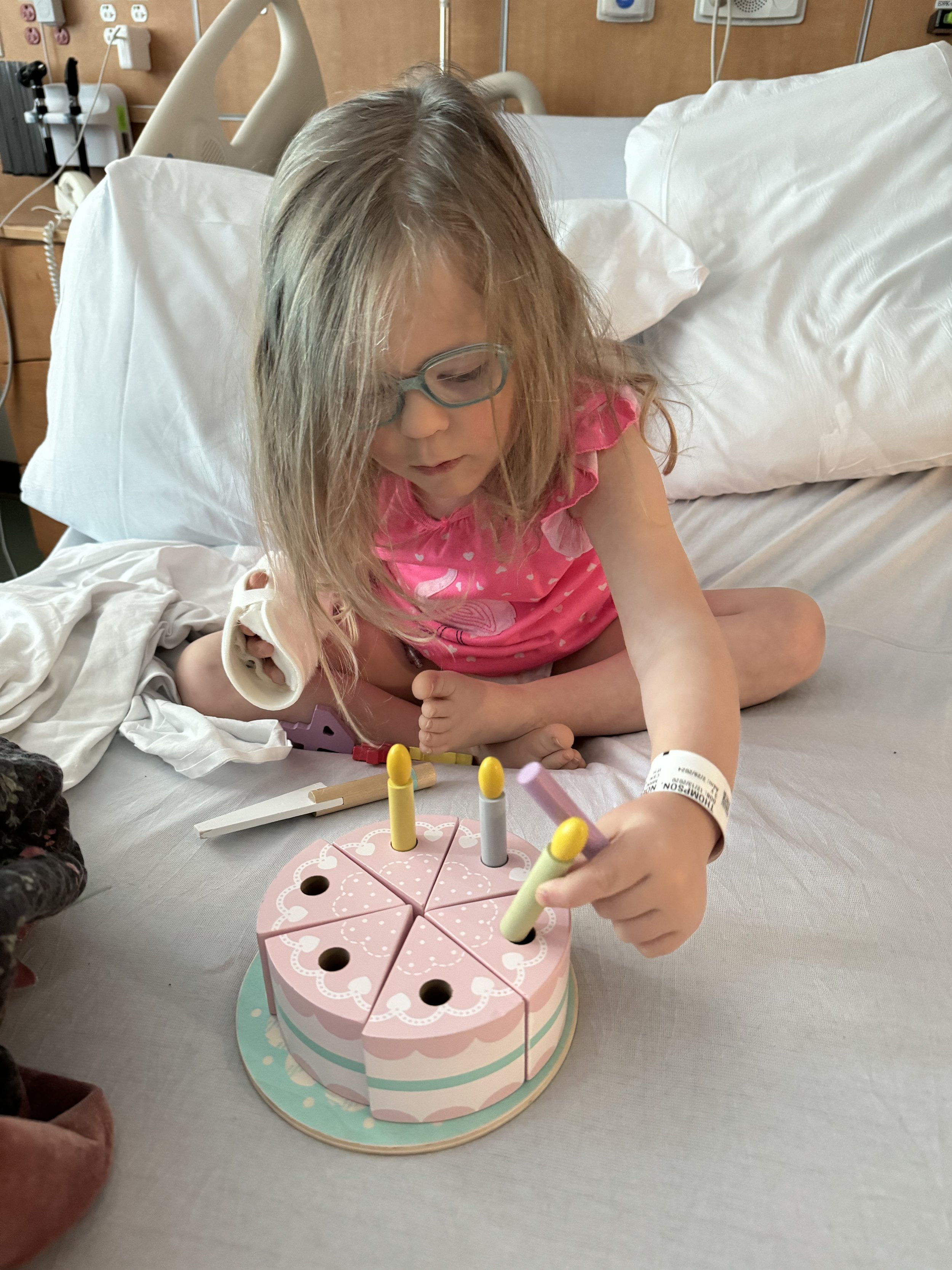 Passing the time while admitted to the hospital