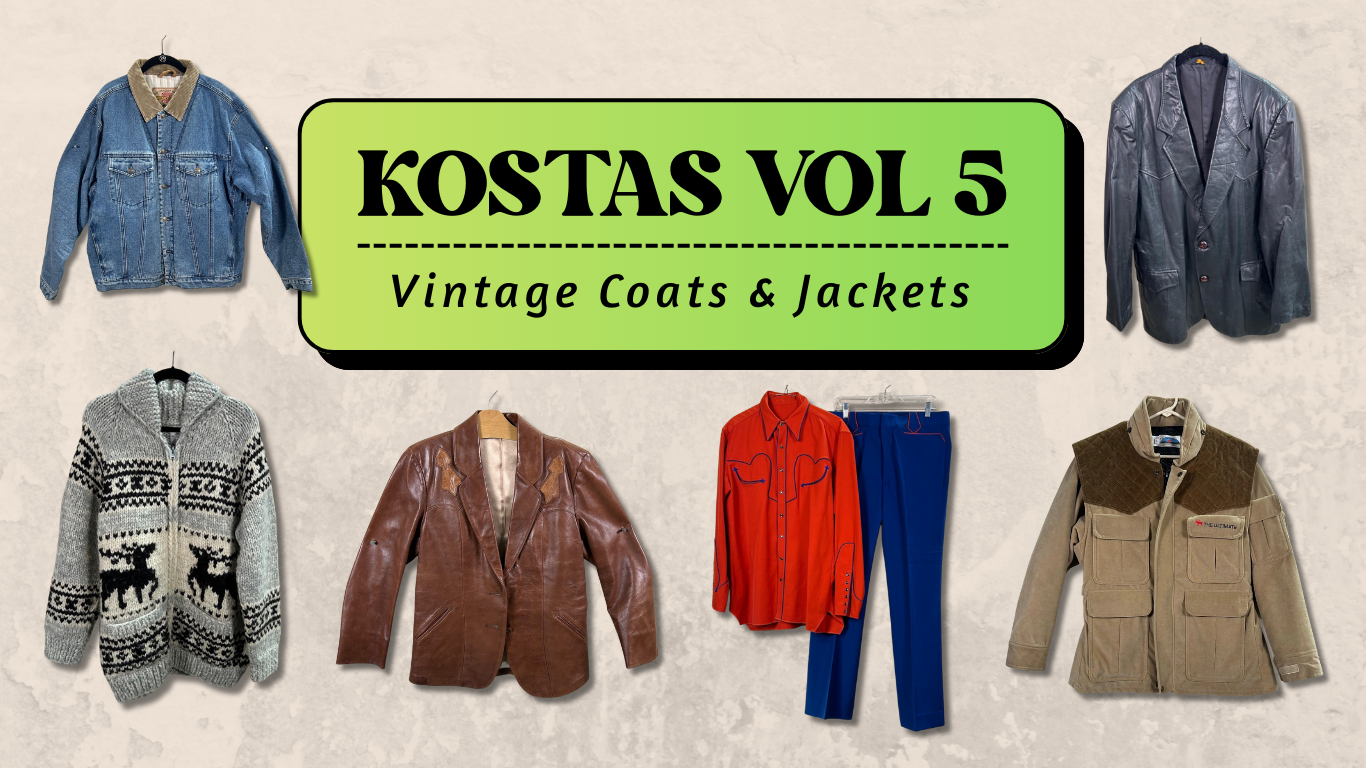 Kostas Vol 5: Vintage Coats &amp; Jackets