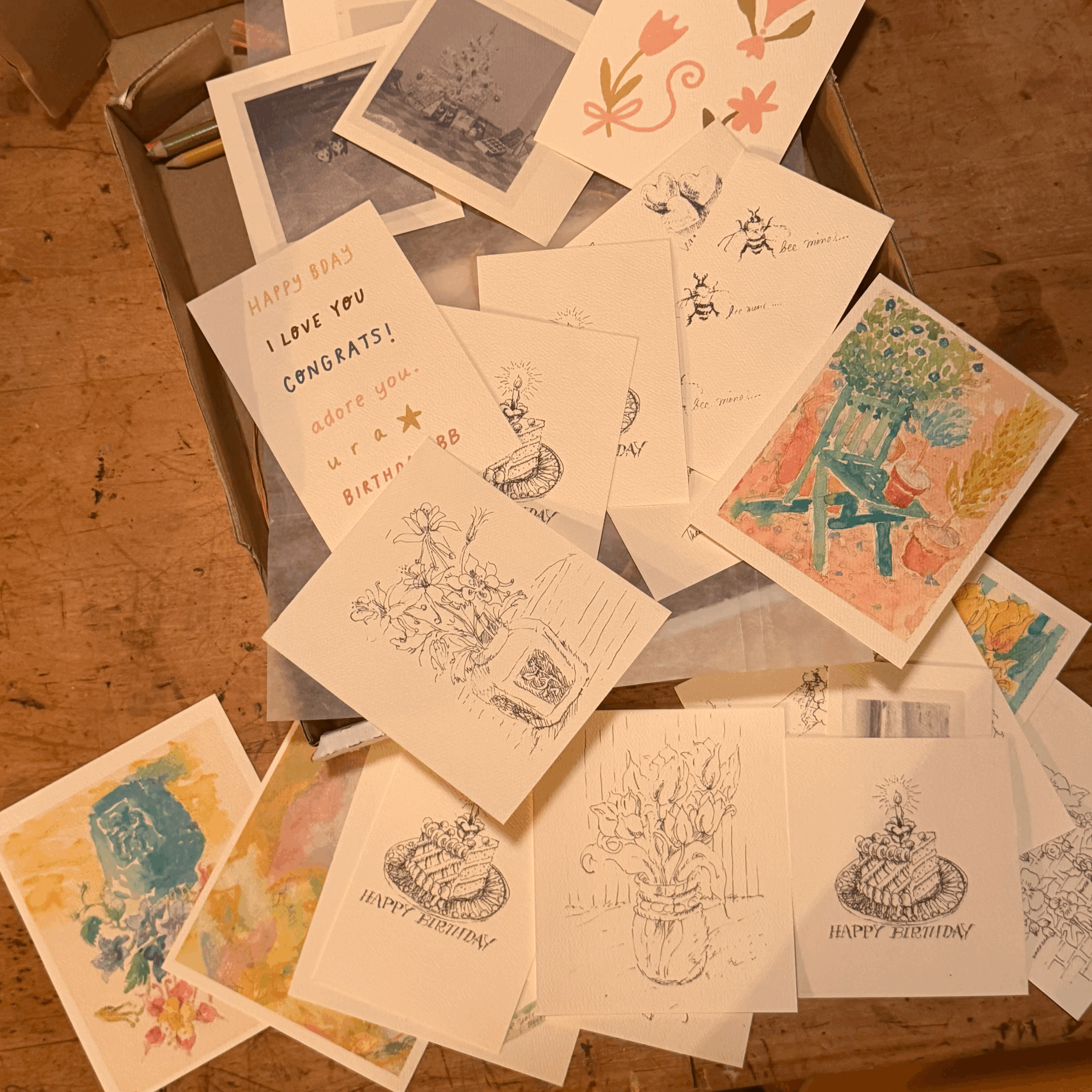 Greeting Card Kit / Paper Only / No Supplies