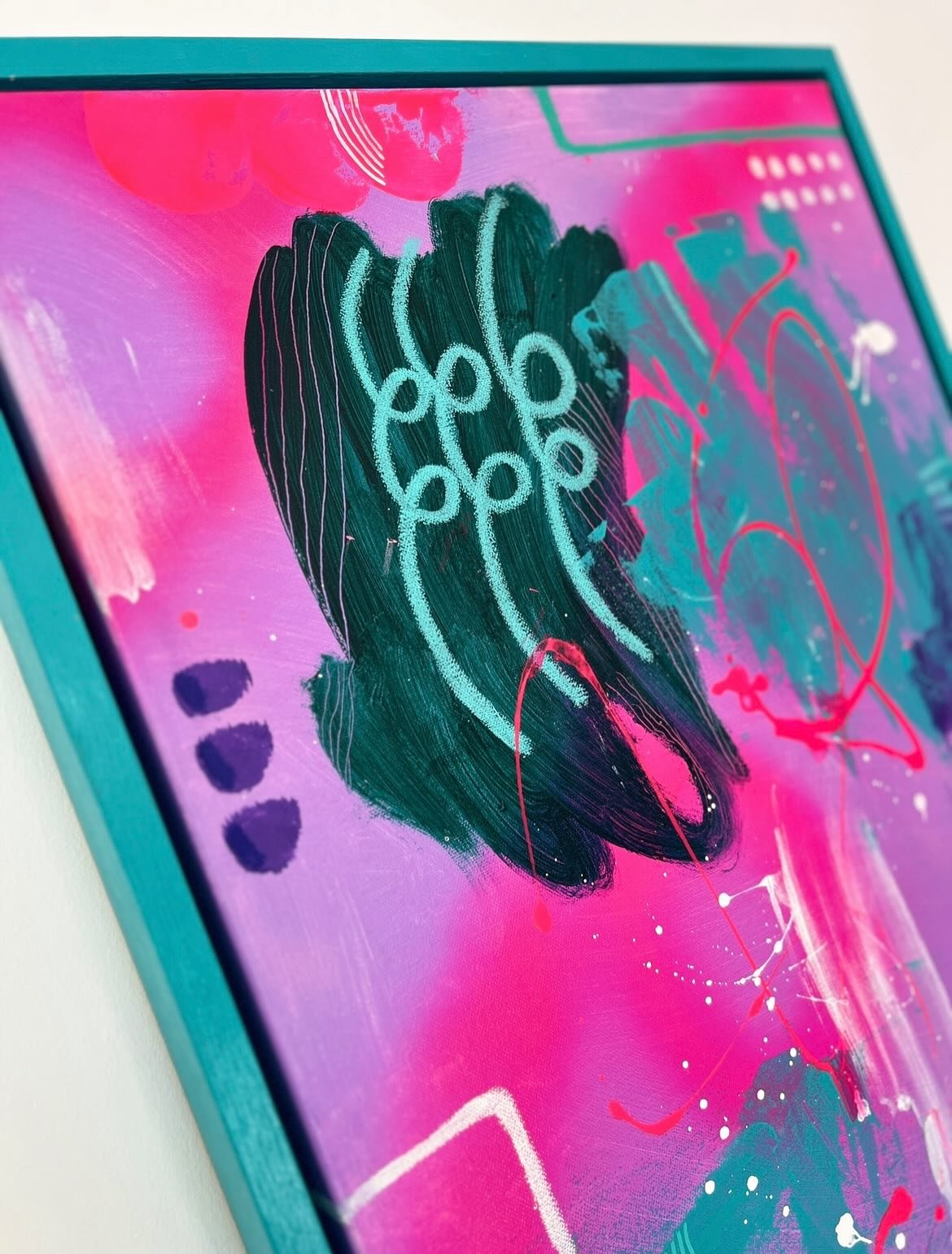 Introducing 💭✨ Lucid Dreams ✨💭
A vibey portal to that dreamy in-between space&mdash;where imagination flows freely and colour speaks louder than words.

Now beautifully float-framed for added joy and impact. Made to lift your space and your spirit.