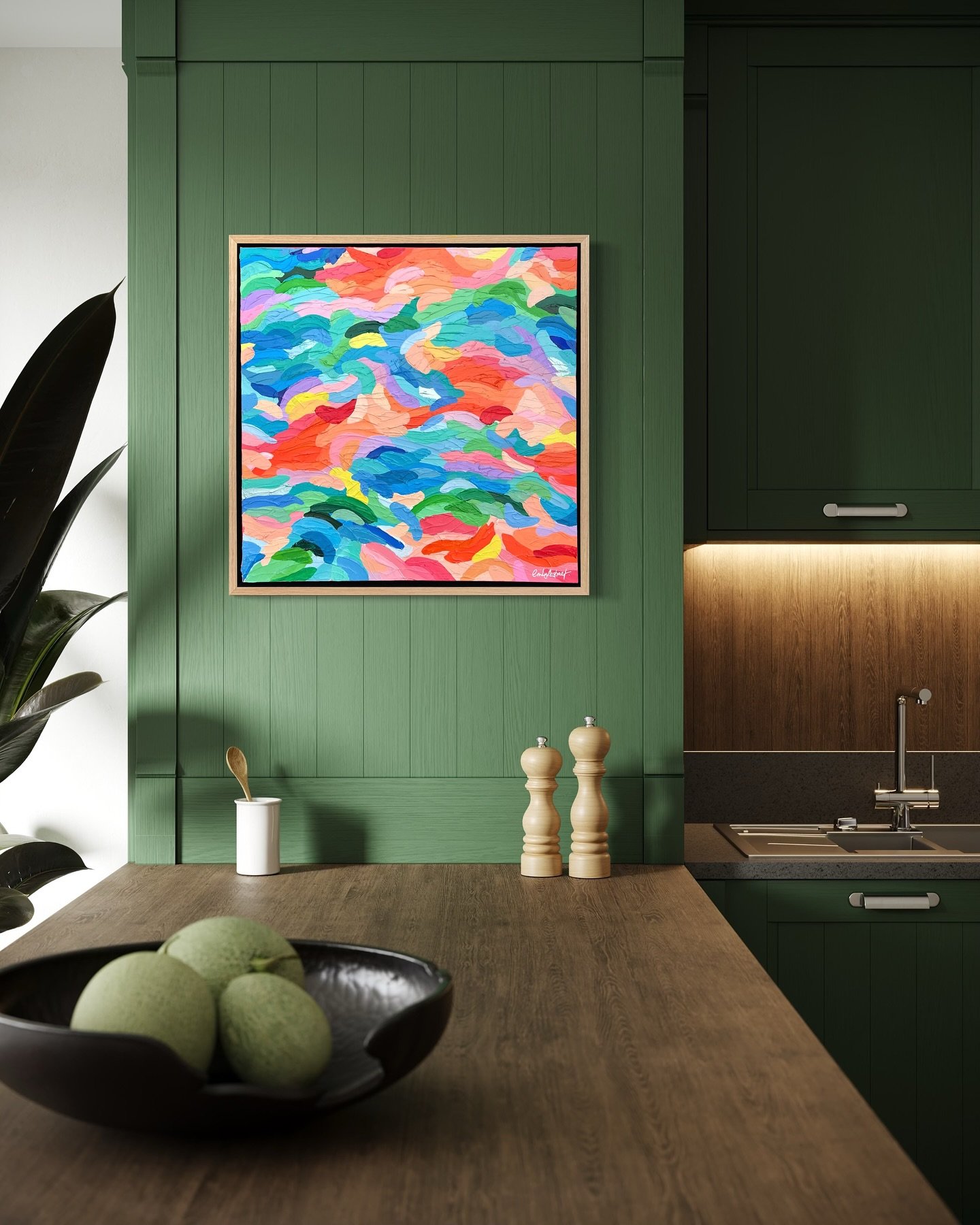 JOY CURRENT in kitchens: A thread 🌈

A textural, abstract dream, oak framed and ready to dance on the walls of its forever home. Link in bio for full deets&hellip;. 

https://www.emilyabstract.co.uk/original-artwork/p/joy-current