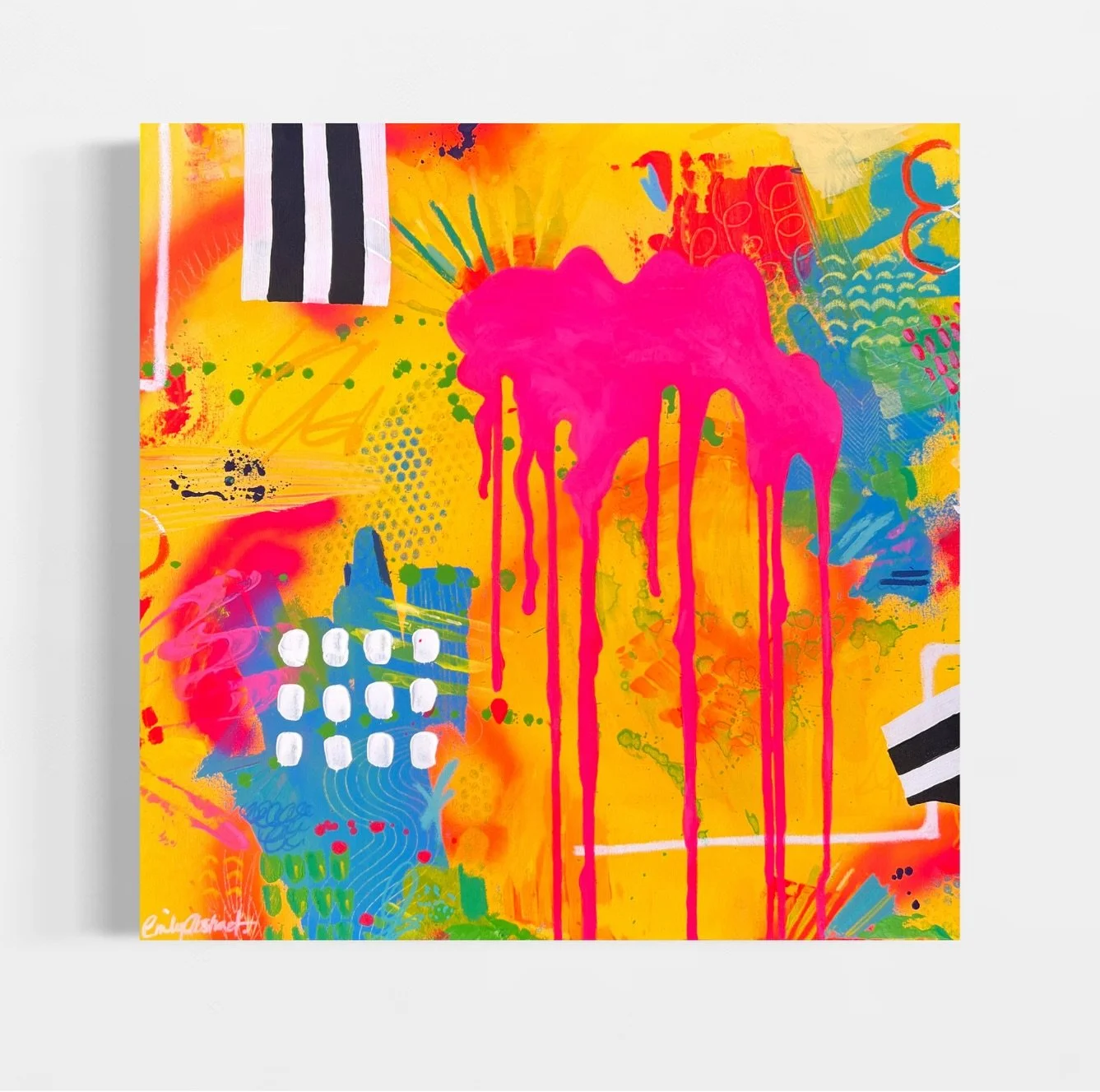 A snapshot of some of the works coming with me to @theotherartfair in London 5-8th March (plus a few others)&hellip; various sizes, equal amount of dopamine 🤩

I can&rsquo;t wait to show you these babies IRL as the texture of depth are just deliciou