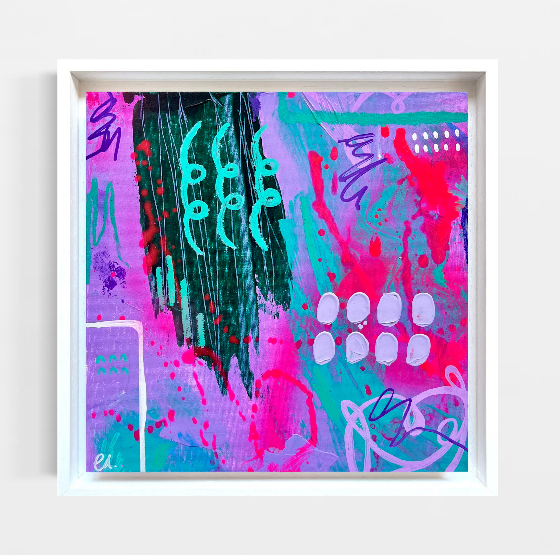 Disco Energy – Original Colourful Abstract Painting