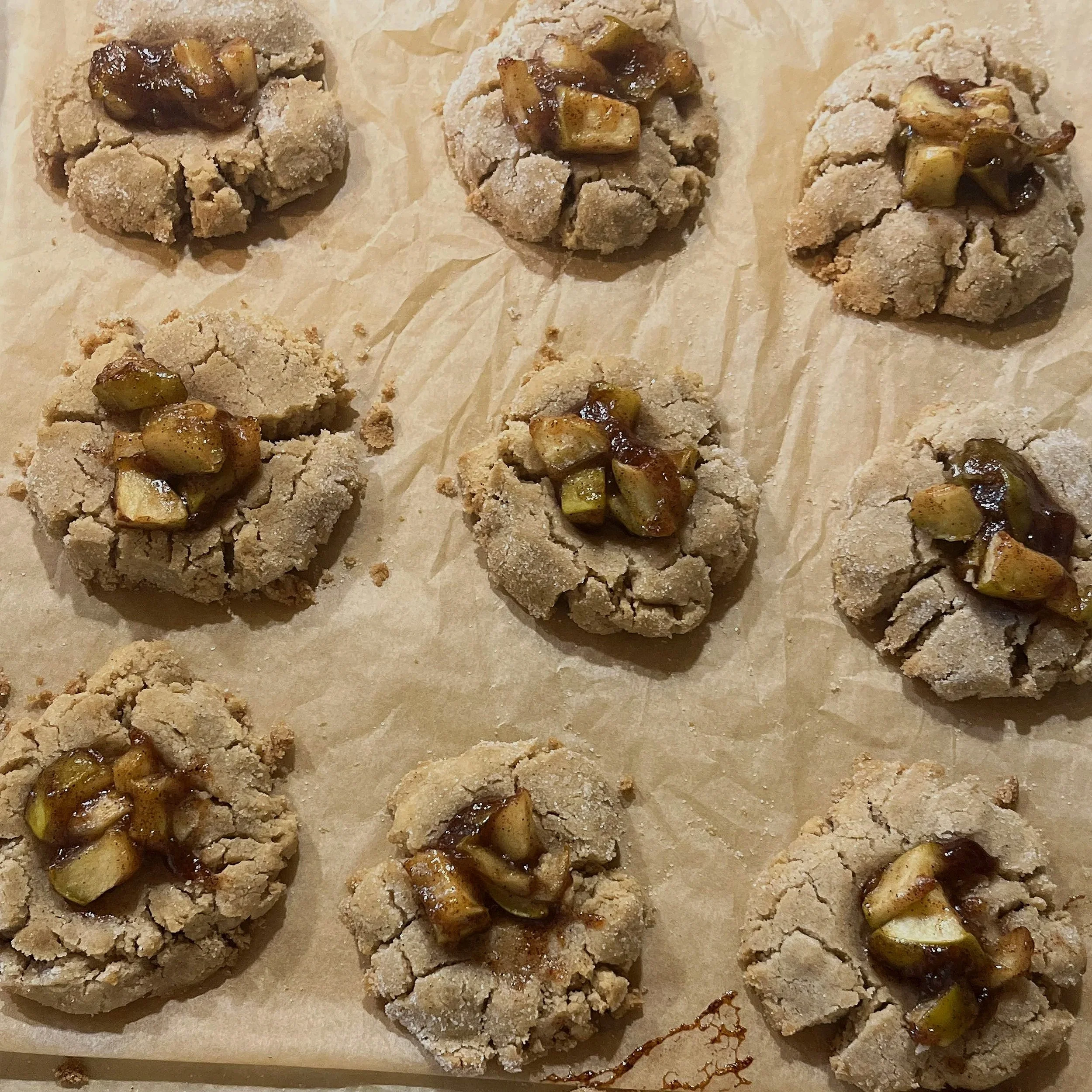 Vegan Apple Pie Cookies