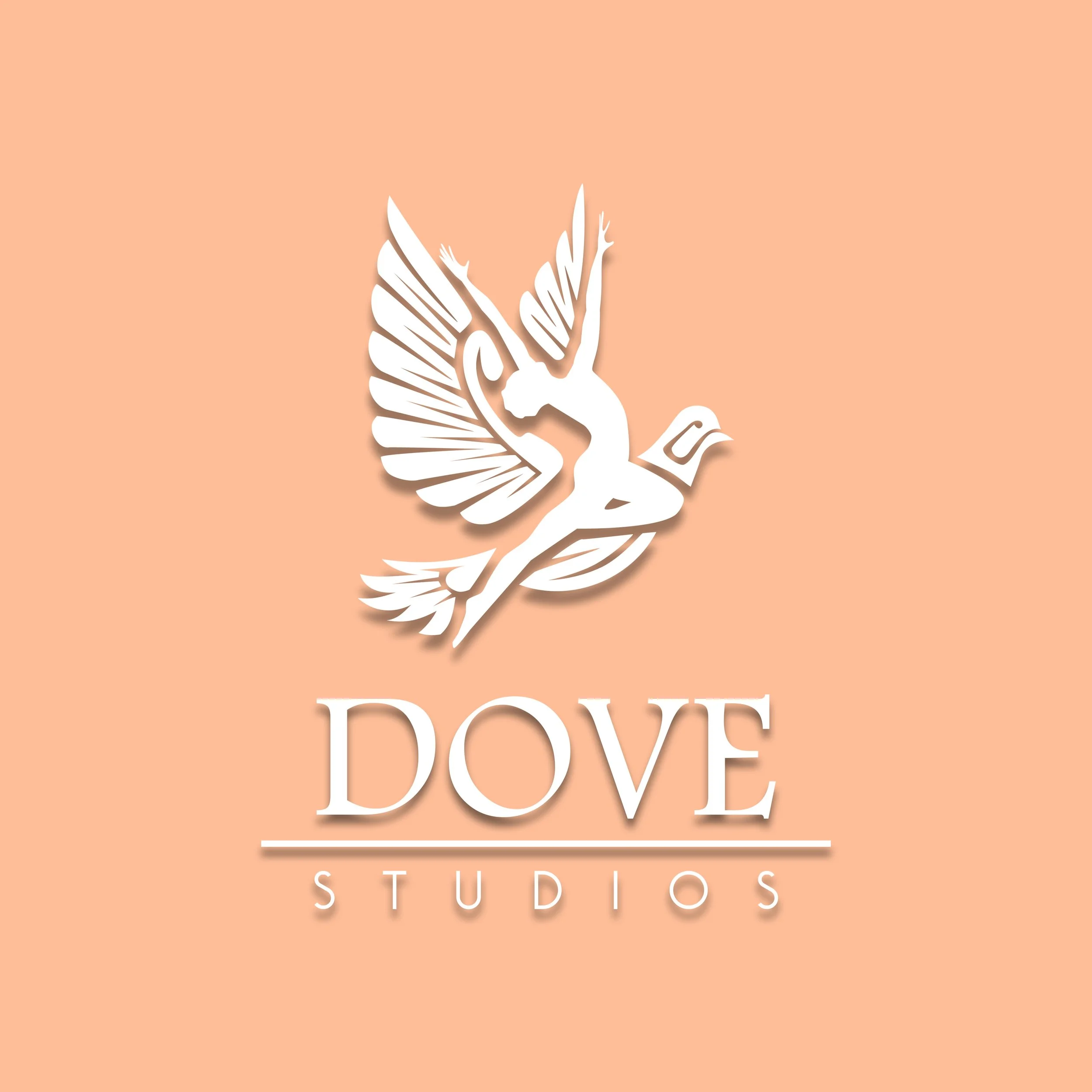 DOVE LOGO white on peach shdw.jpg