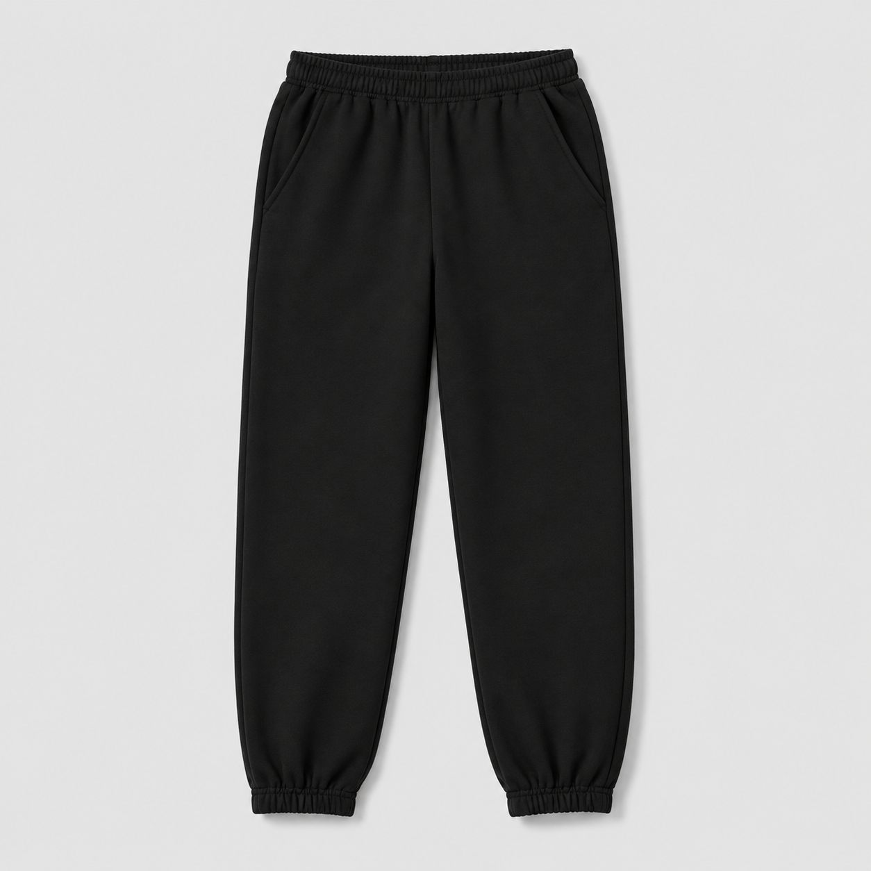 Black tracksuit pants