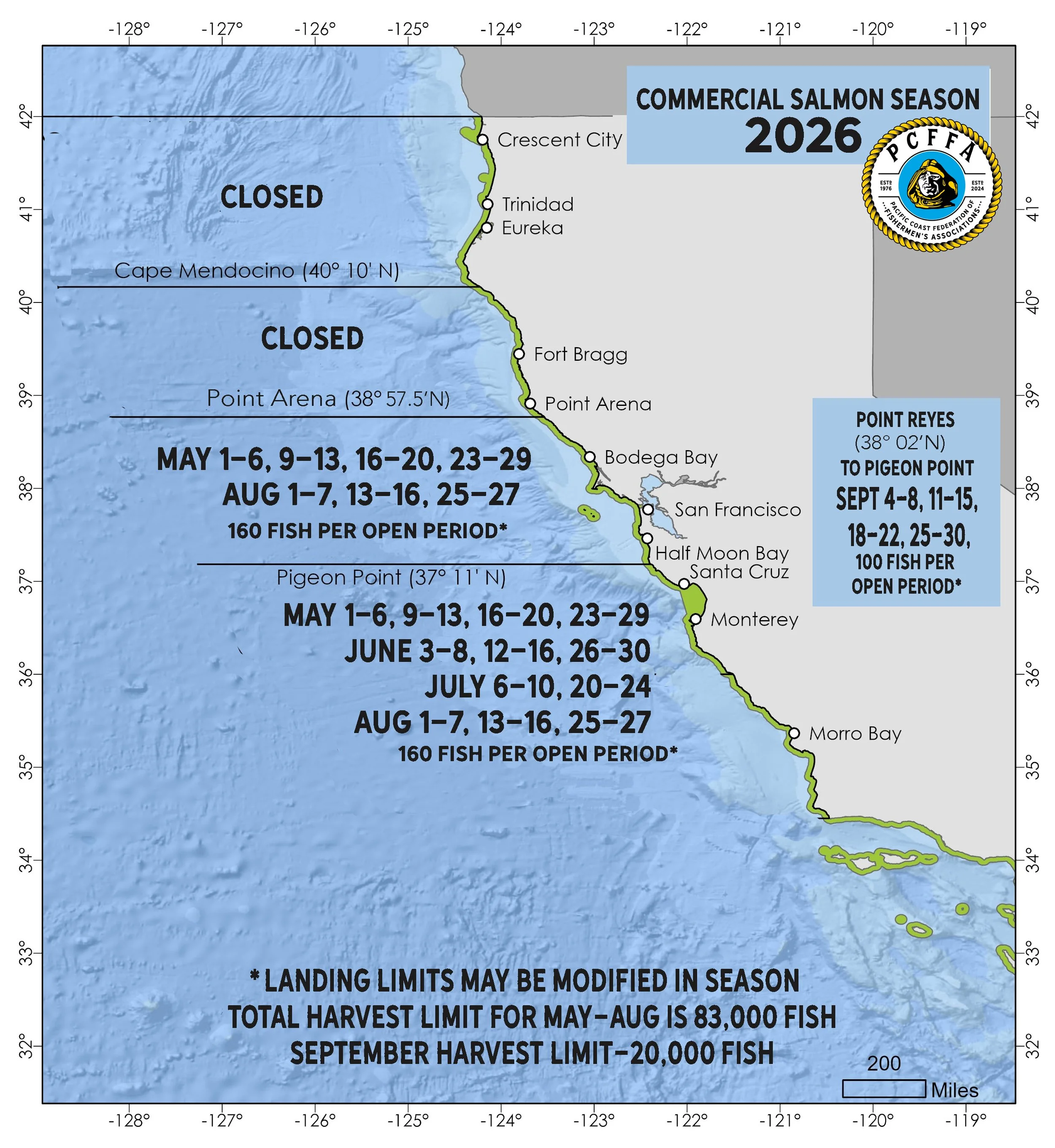 COMMERCIAL SALMON SEASON 2026