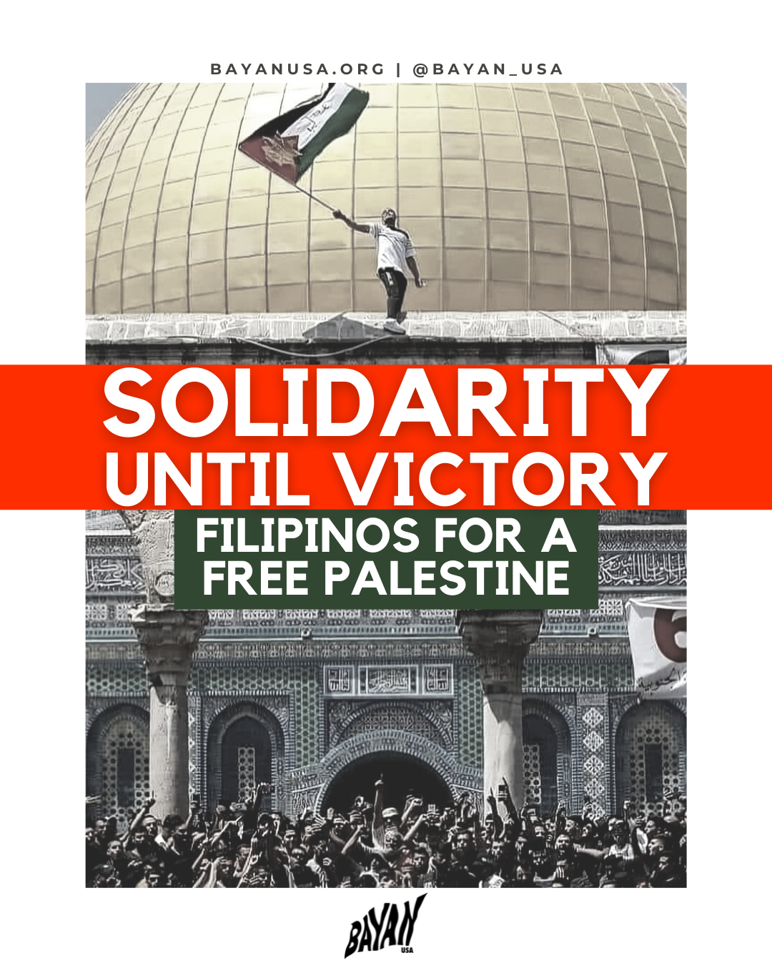 Solidarity Until Victory! Filipinos for a Free Palestine!