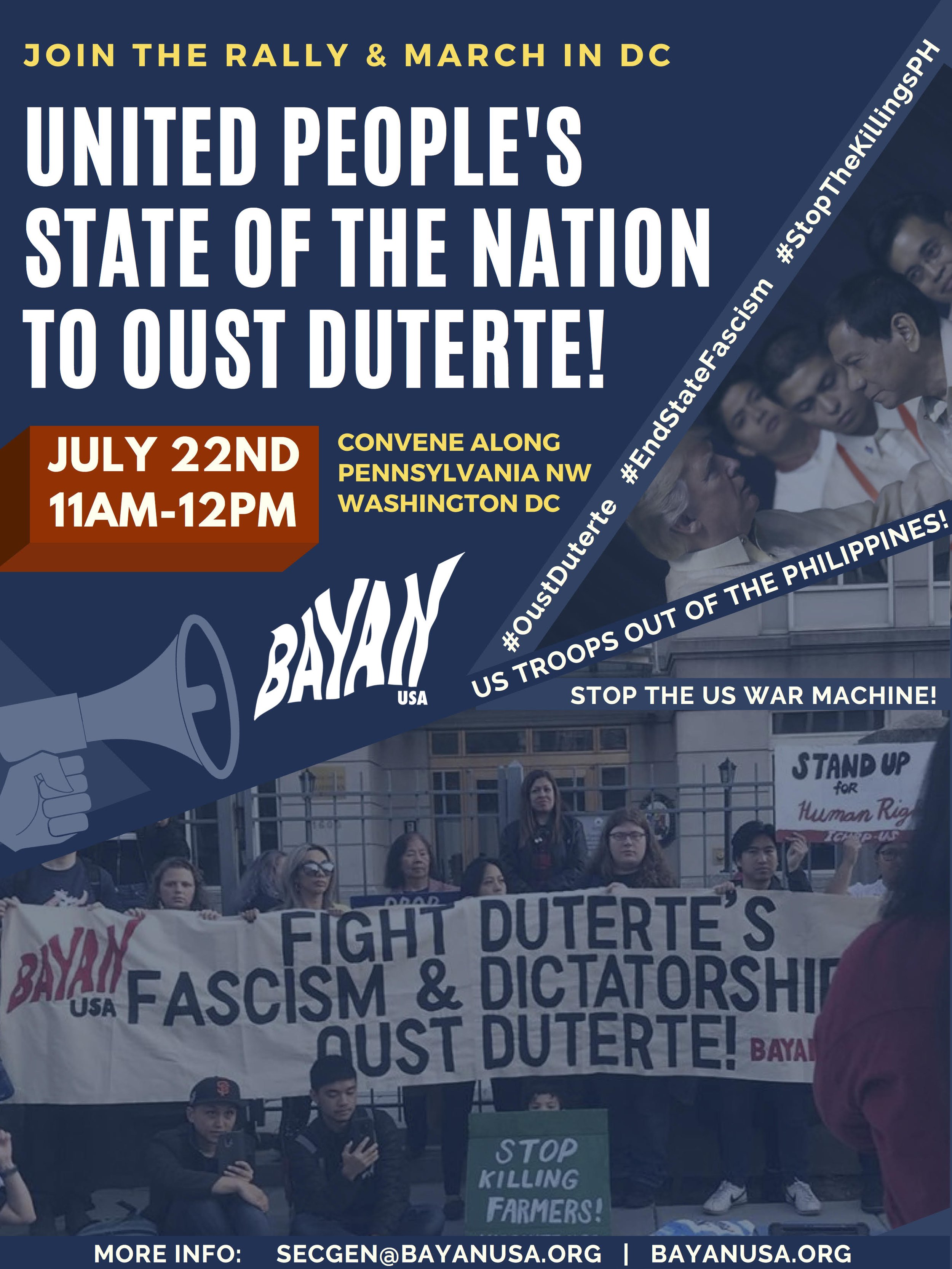 United People's State of the Nation Address - July 22