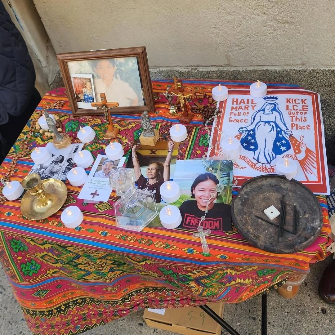 For Undas, CPAP prayed the rosary outside of the Philadelphia ICE office. We remember all those .jpg