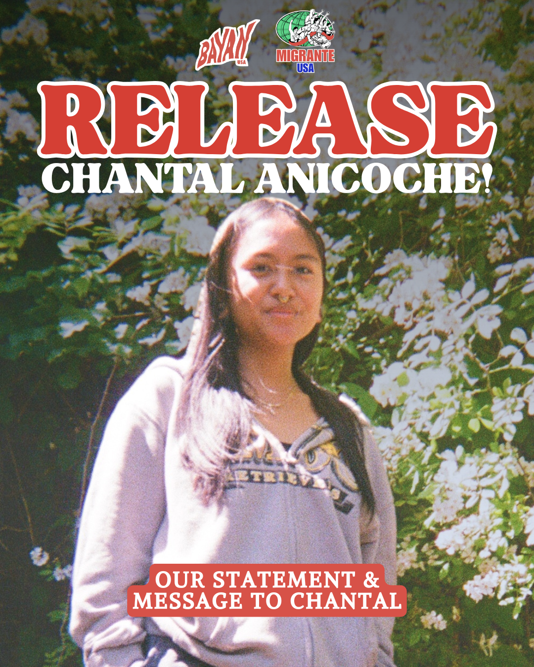 Release Chantal Anicoche! Defend Mindoro!
