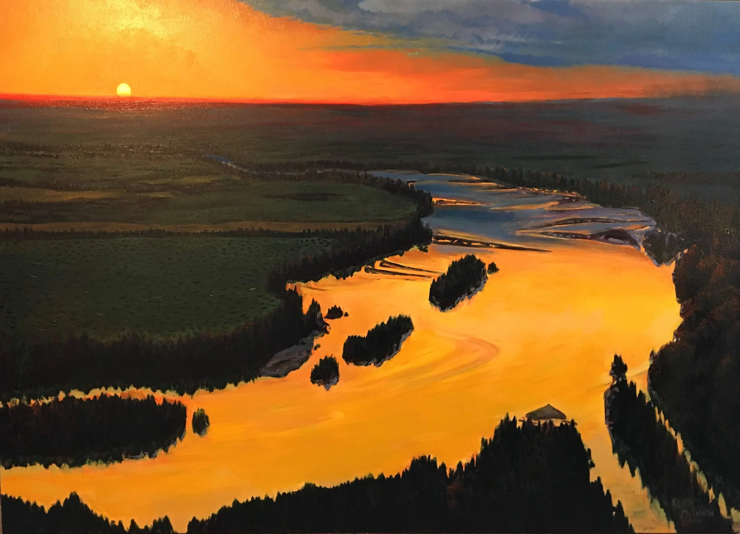 Sunset Reflection