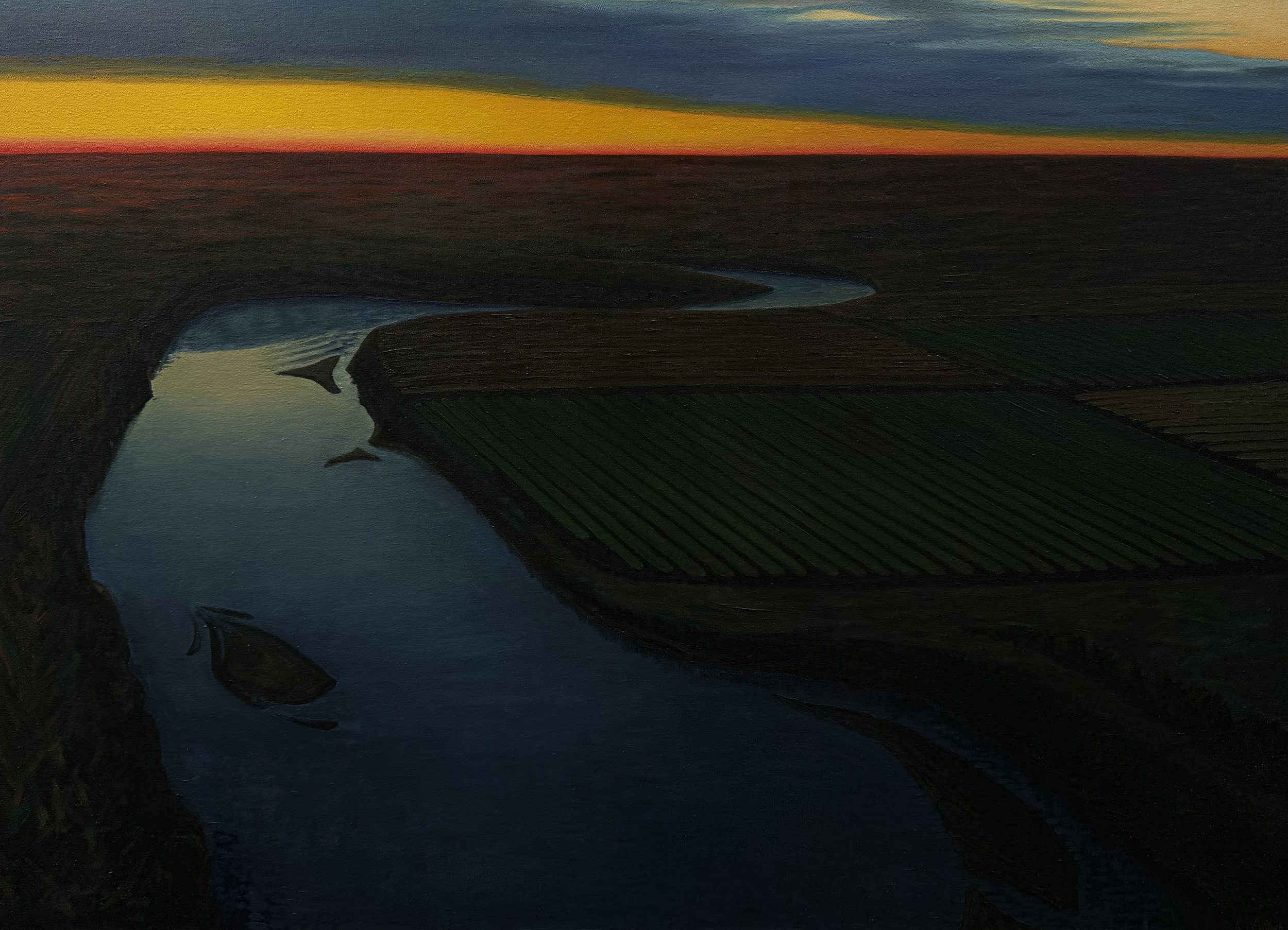 River at Dusk