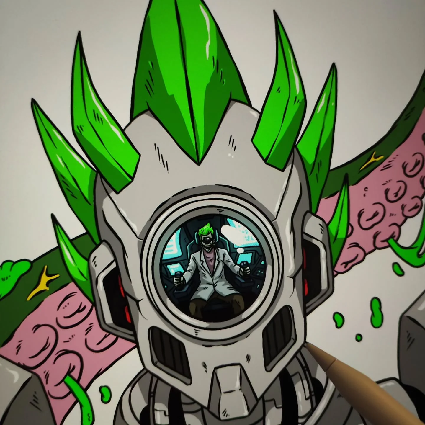 Sicko Force 1! Things are about to get slimy. 

#sickozshoes