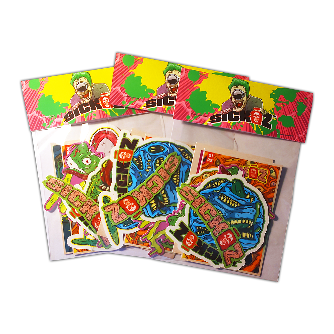 Sickoz Sticker Pack