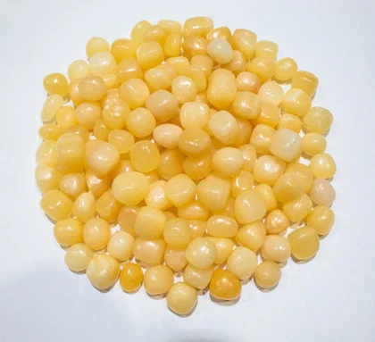 Tumble Yellow Aragonite