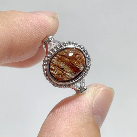 Ring Rutile Quartz