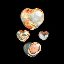 Heart Polychrome Jasper