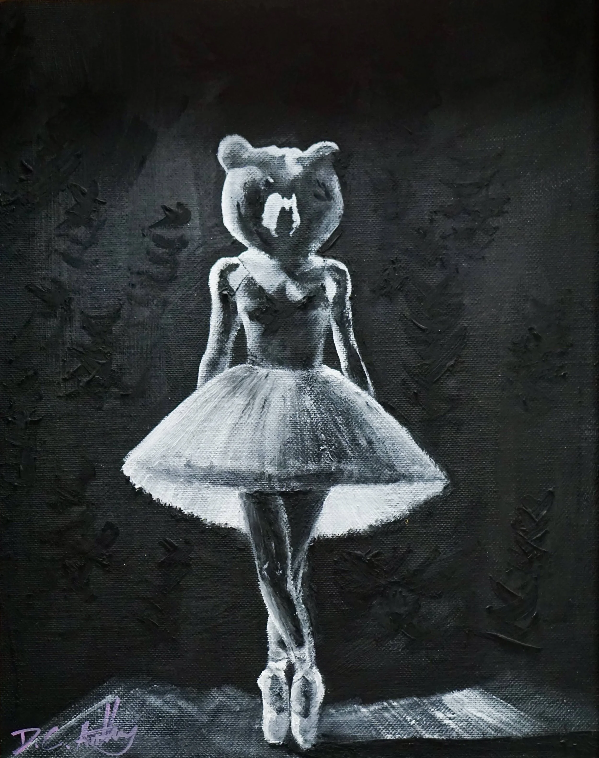 Pointe - $100 - 9x12 Framed