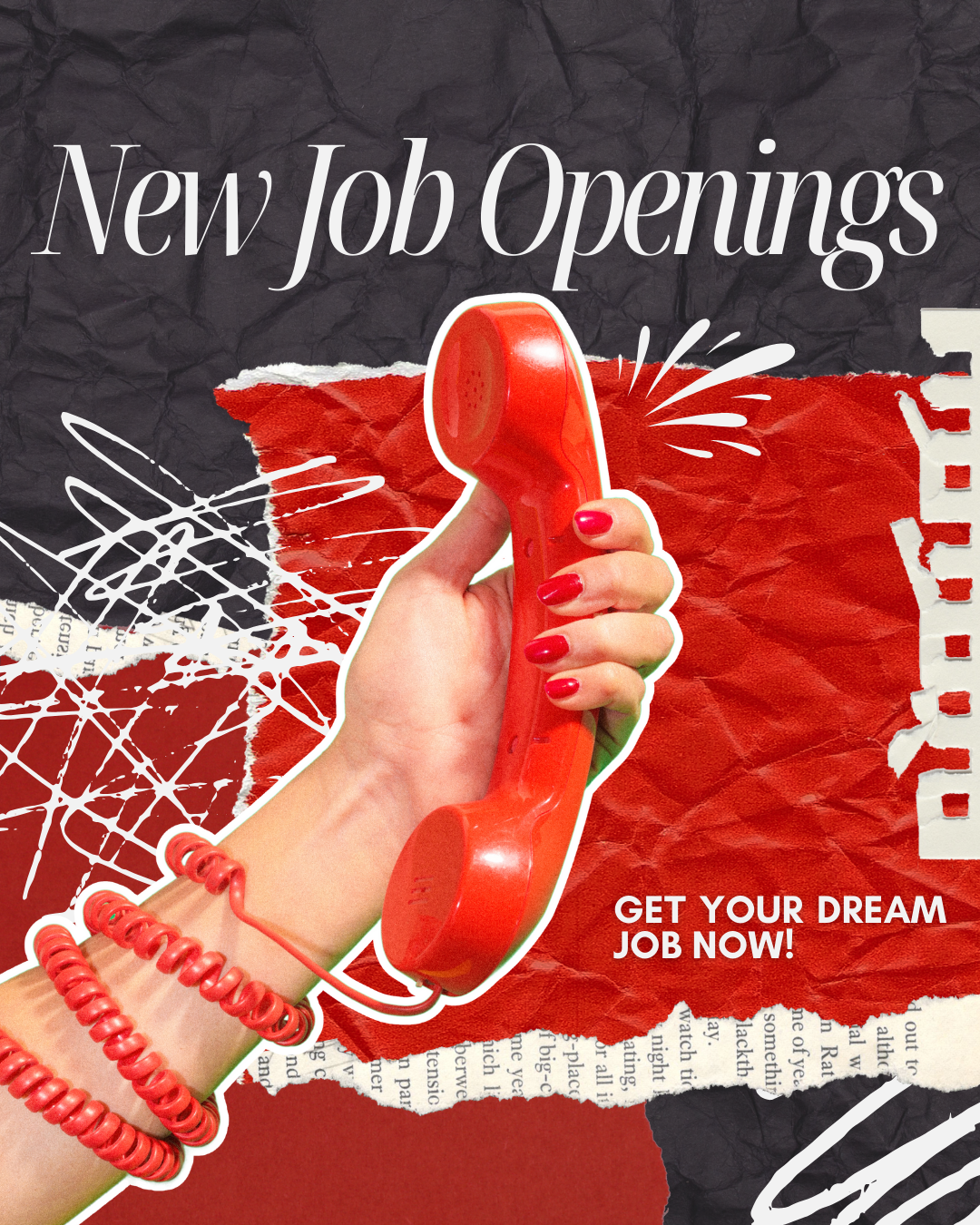 Red and Black Scrapbook Job Vacancy Instagram Post.png