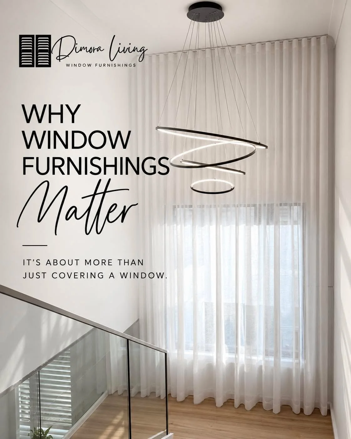 We&rsquo;ve been around window furnishings long enough to know just how much difference they can make to a home.

Sometimes you don&rsquo;t realise what a room is missing until the right curtains, sheers, blinds or shutters go in&hellip; and suddenly