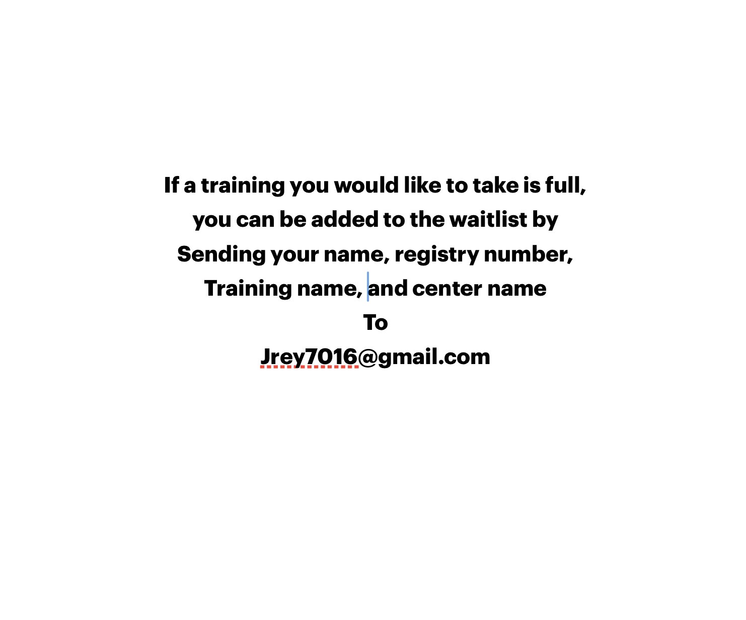 FYI