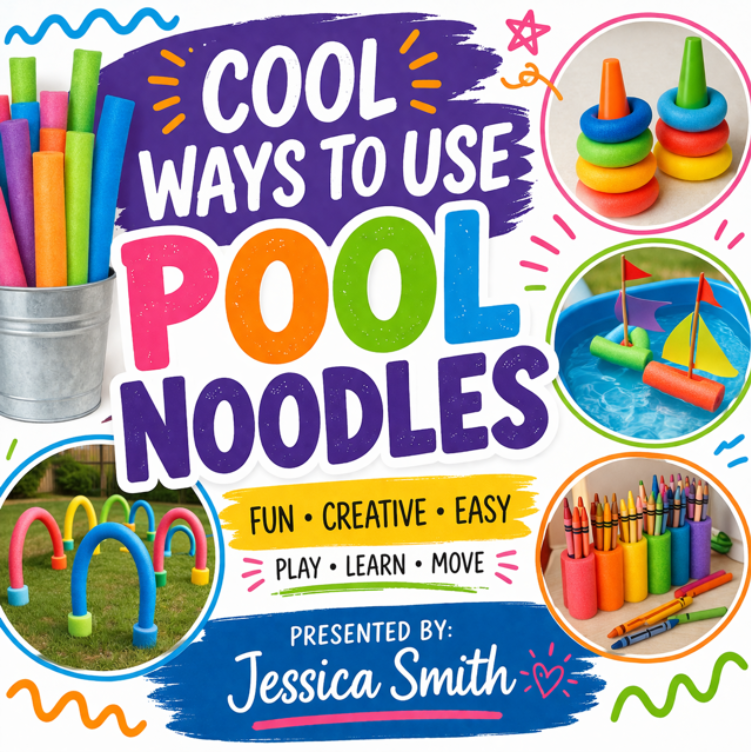 Cool Ways to Use Pool Noodles/ Thursday, May 28th/ 6:30-8:30 PM